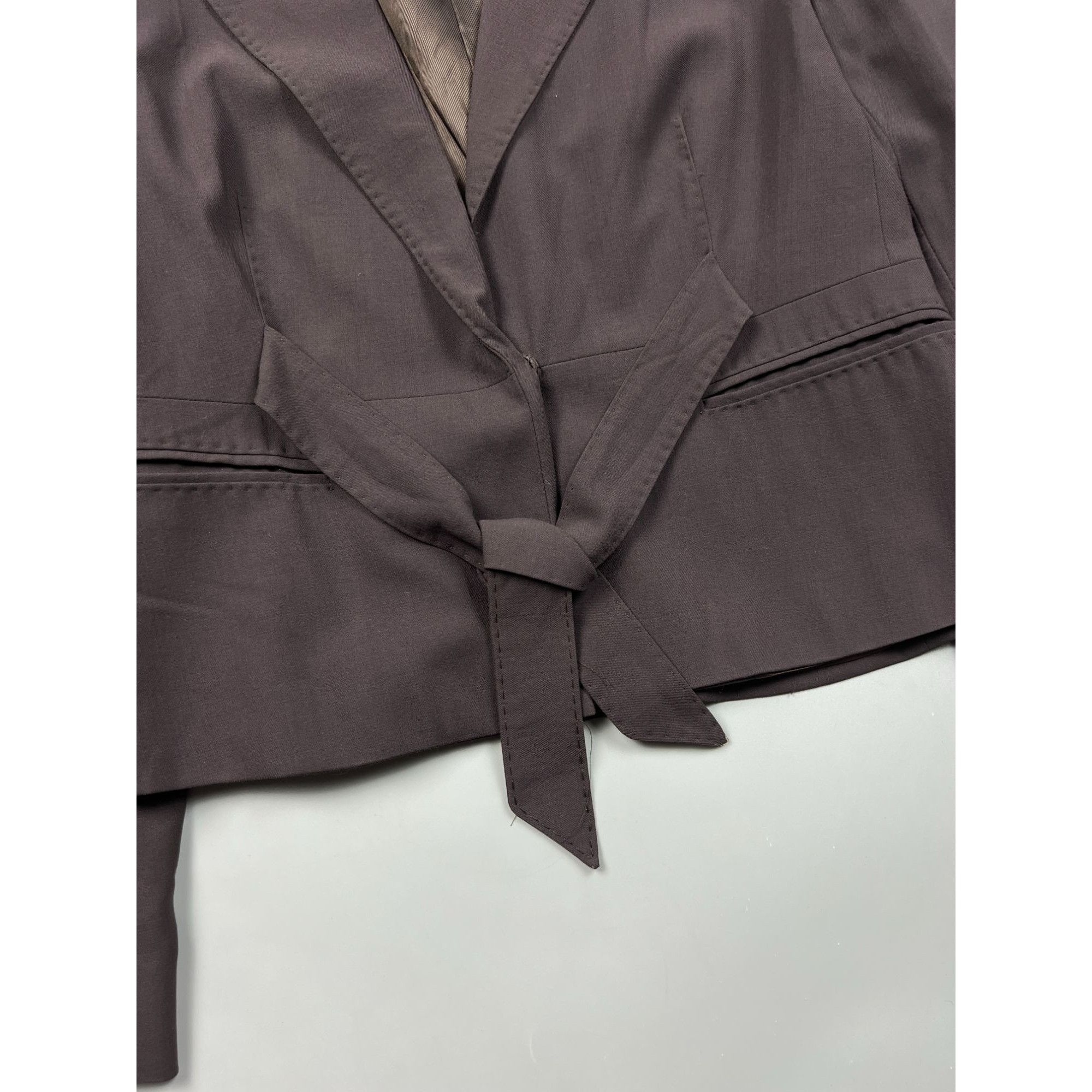 Max Mara Max Mara Wool Blazer (Y0737) Size M / US 6-8 / IT 42-44 - 3 Thumbnail