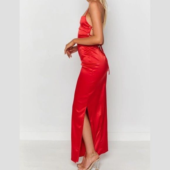 Other Beginning Boutique The Edit Manhattan Slip Formal Dress Cher Size XS / US 0-2 / IT 36-38 - 3 Thumbnail