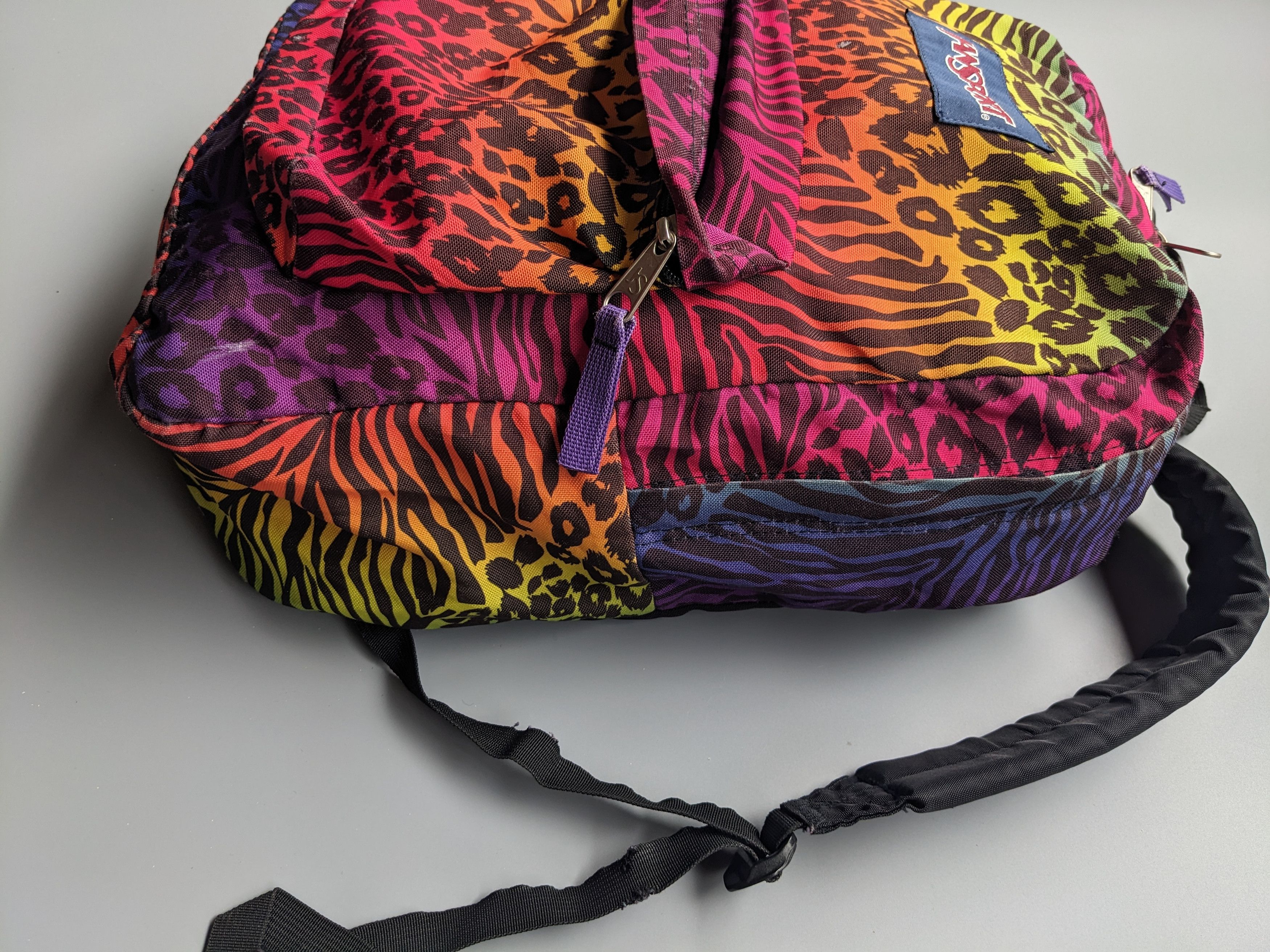 Jansport Vintage JANSPORT leopard tiger backpack Size ONE SIZE - 4 Thumbnail