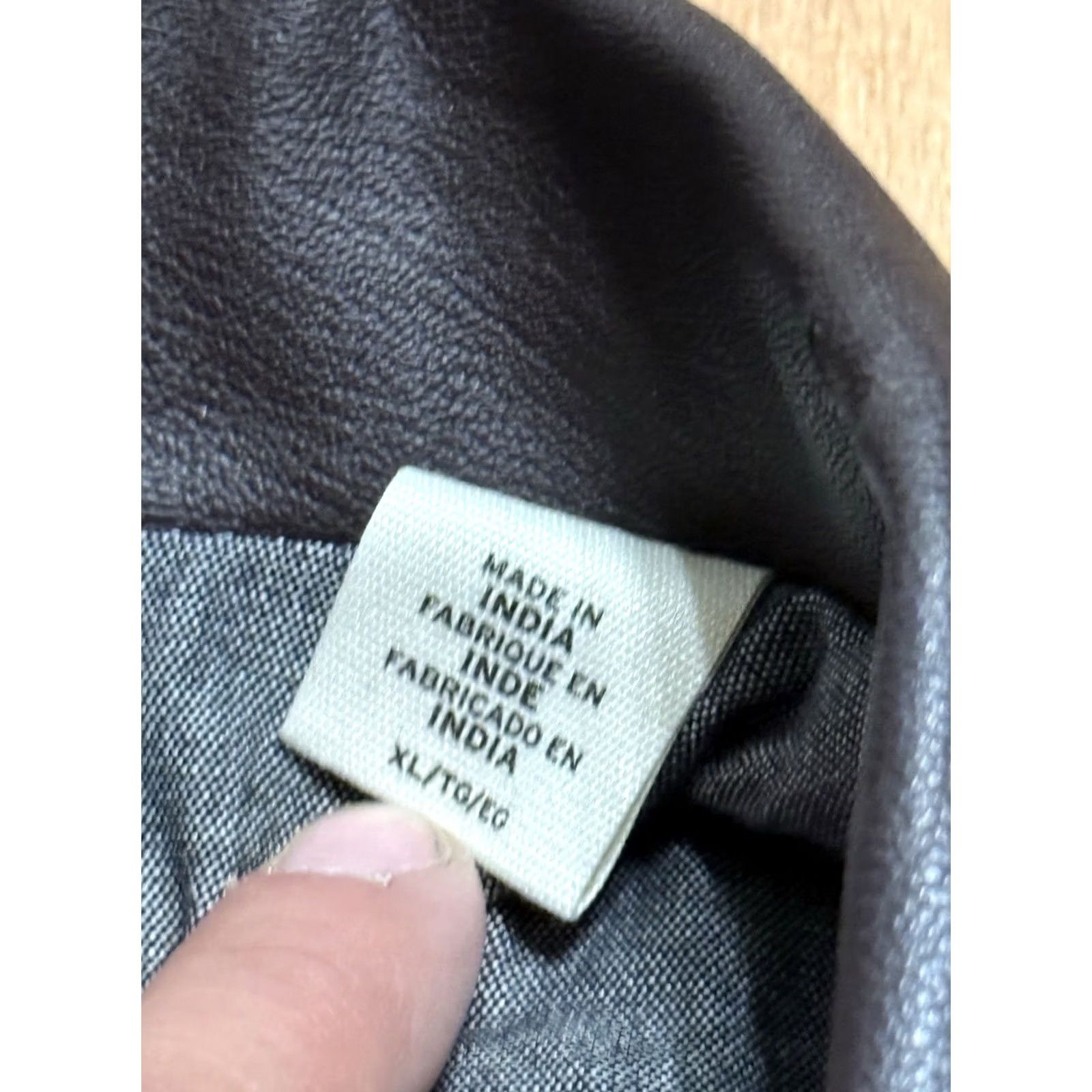 Levi's Levi's Jacket Trucker Motorcycle Faux Leather Brown XL Regular Mens Size XL FLAW Size US XL / EU 56 / 4 - 4 Thumbnail