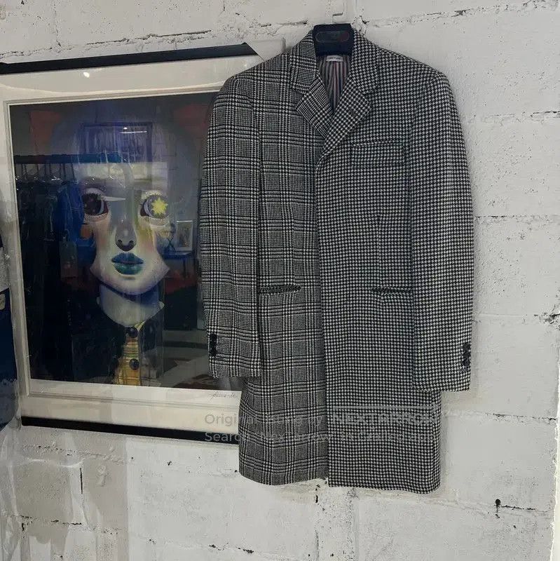 Other Thom Browne Gray Wool Trench Coat for Women . Size S / US 4 / IT 40 - 1 Thumbnail