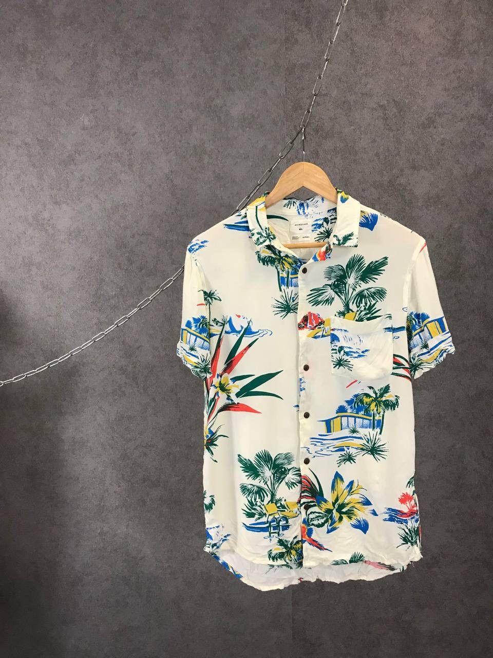 Quiksilver Quiksilver Hawaiian designer crazy shirt Size US XS / EU 42 / 0 - 1 Thumbnail