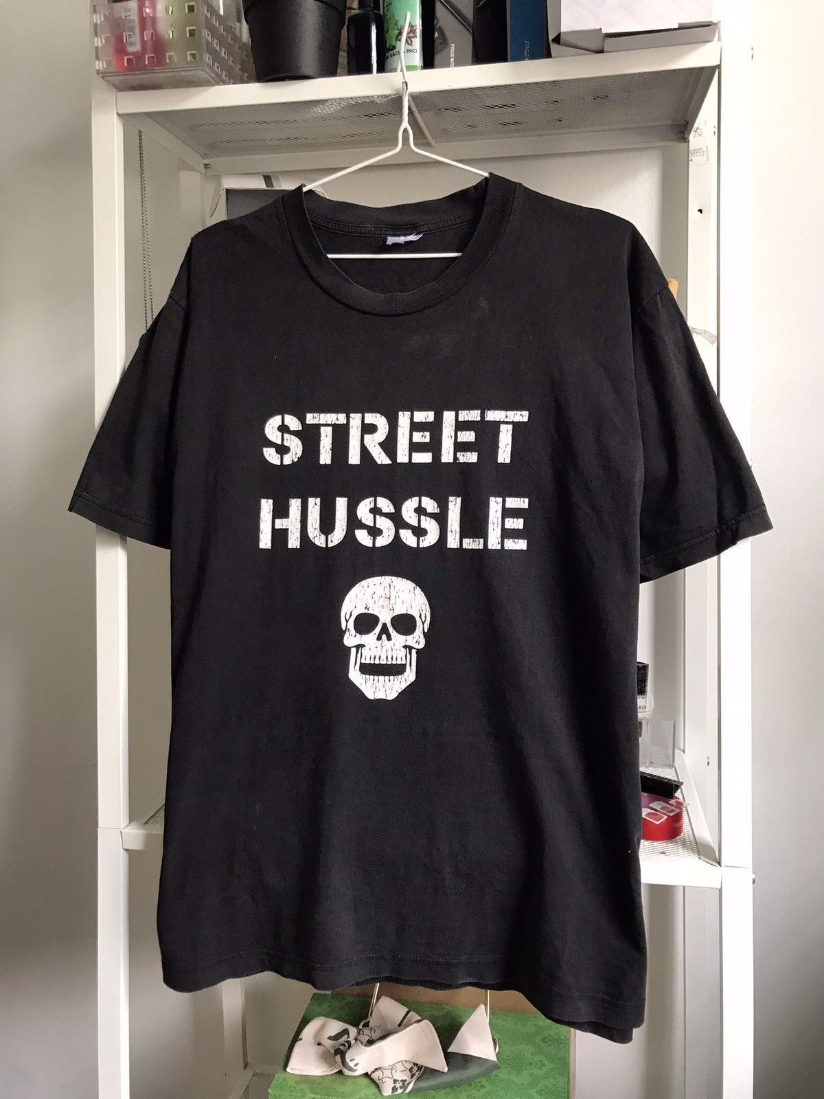 Designer 🔥 RARE 🔥 Number (N)ine Street Hussle Skull🔥 Size US L / EU 52-54 / 3 - 2 Thumbnail