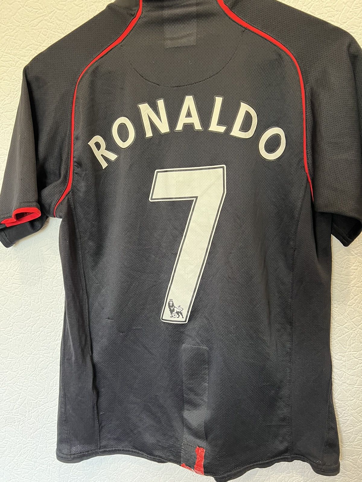 Nike RONALDO Nike Manchester United 2007/2008 Away Soccer Jersey Size US S / EU 44-46 / 1 - 9 Thumbnail
