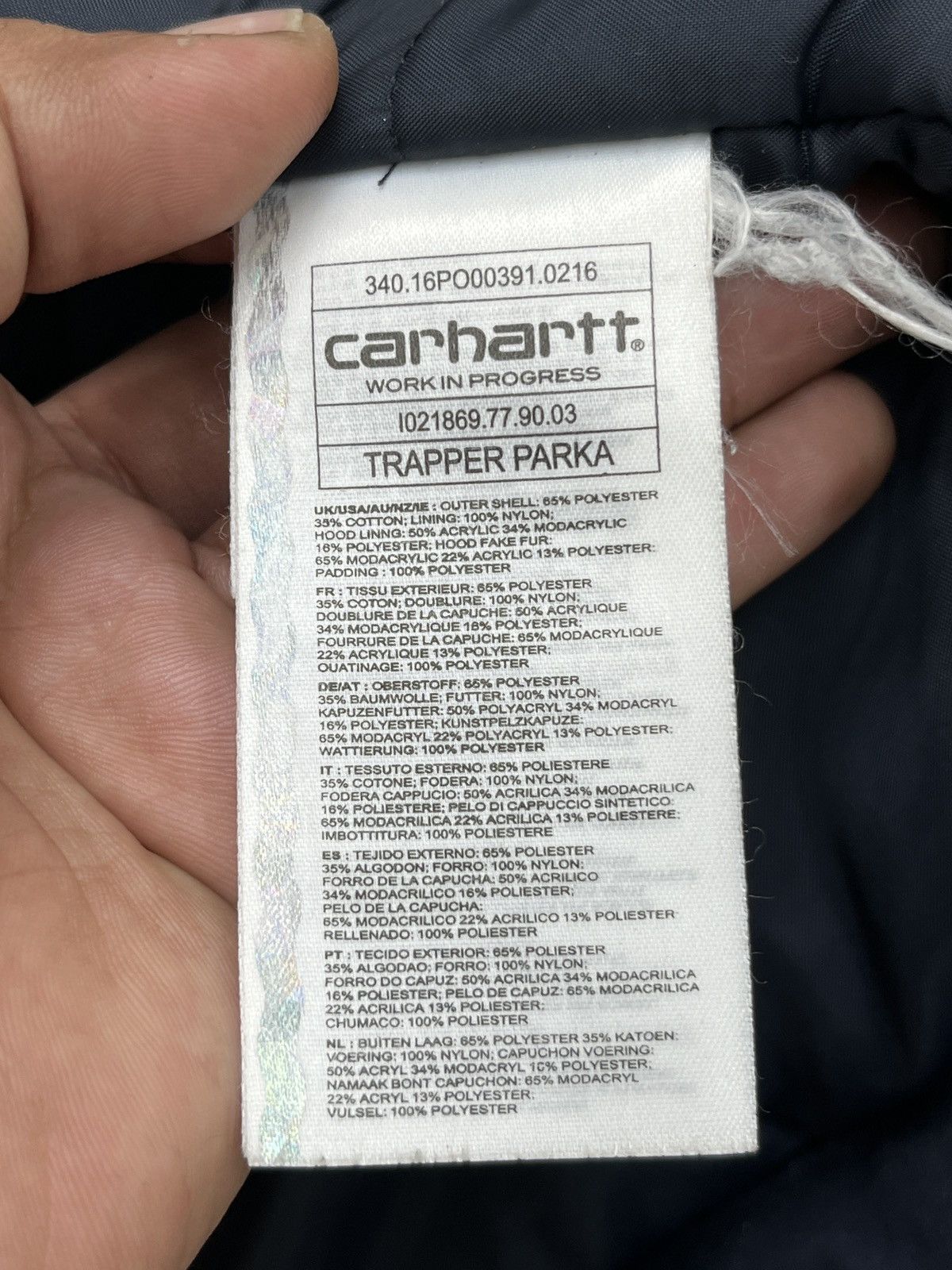 Carhartt × Carhartt Wip 🔥🔥🔥STEALS CARHARTT WIP TRAPPER PARKA JACKET Size US M / EU 48-50 / 2 - 9 Thumbnail