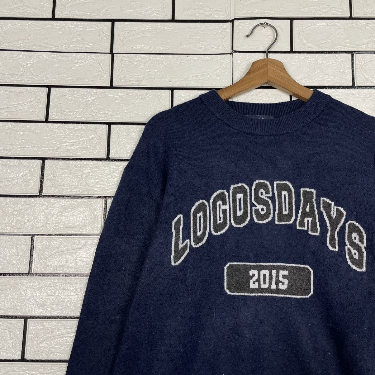 Japanese Brand Logos Days Crewneck Sweatshirt Size US M / EU 48-50 / 2 - 6 Thumbnail