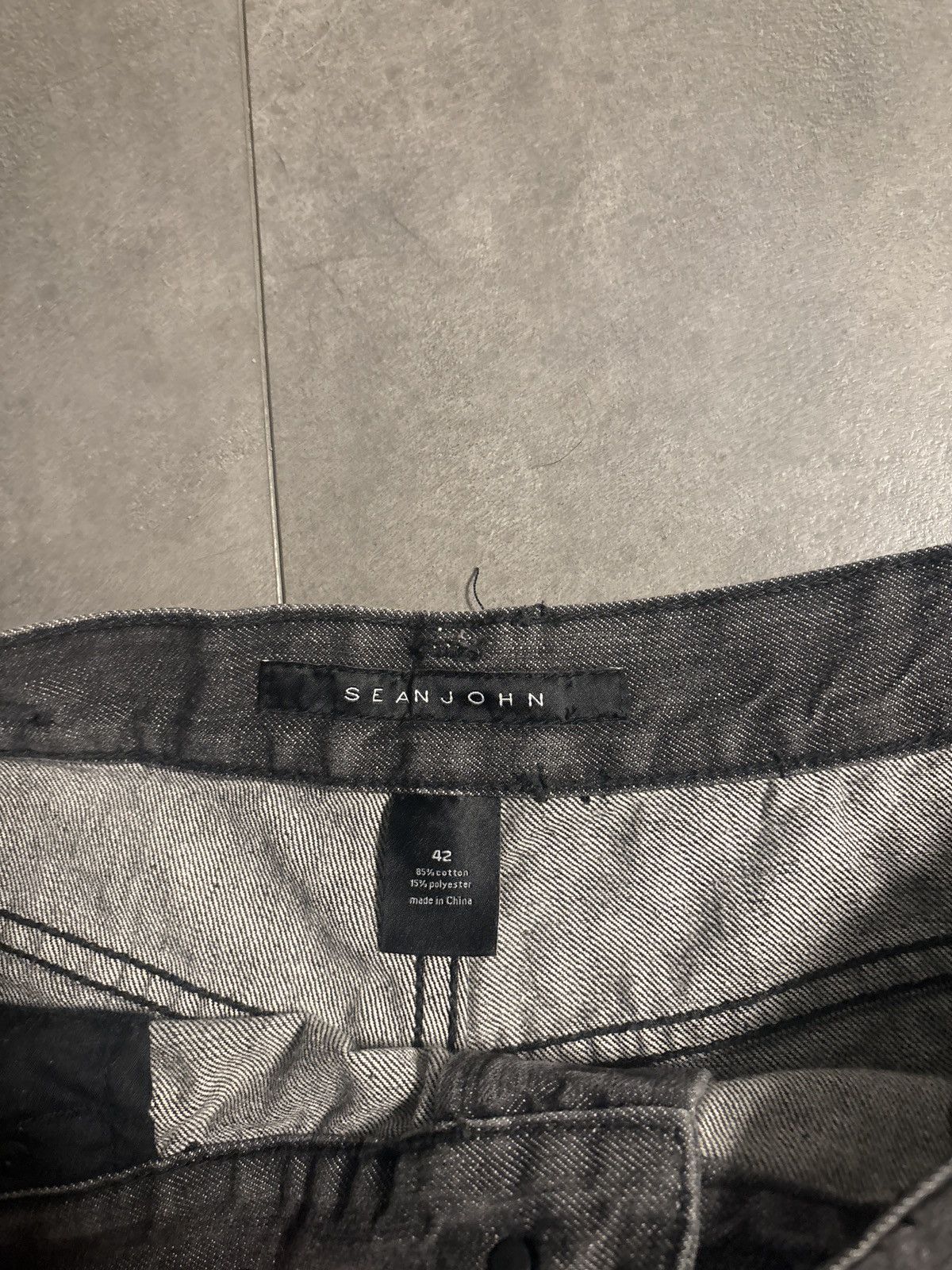 Sean John Vintage Sean John Baggy Black Jeans Size US 42 / EU 58 - 4 Thumbnail