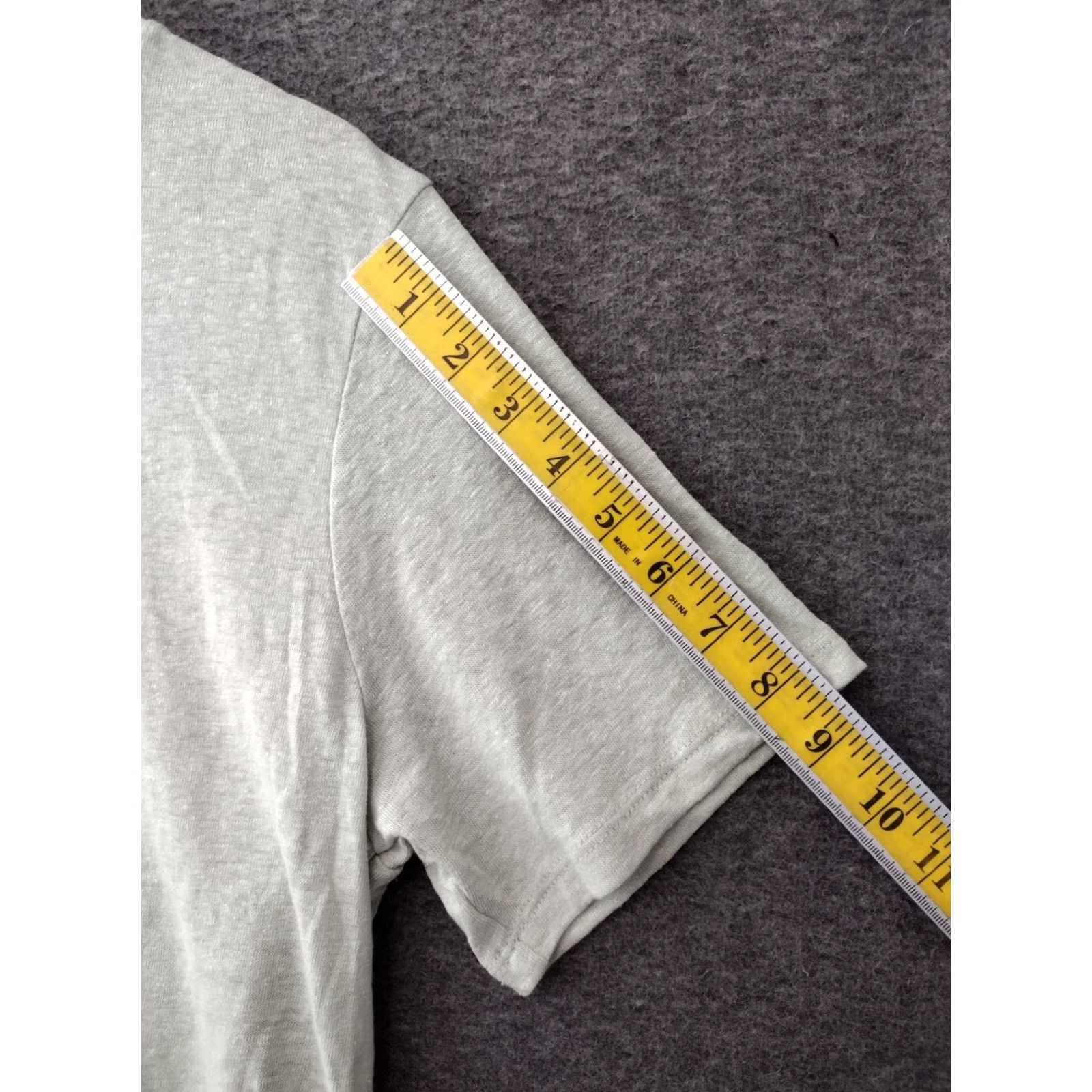 Vintage A New Day Light Olive T-Shirt Shirt 12 Women Short Sleeve Pullover Boat Neck Casual Womens Size XL / US 12-14 / IT 48-50 - 5 Thumbnail