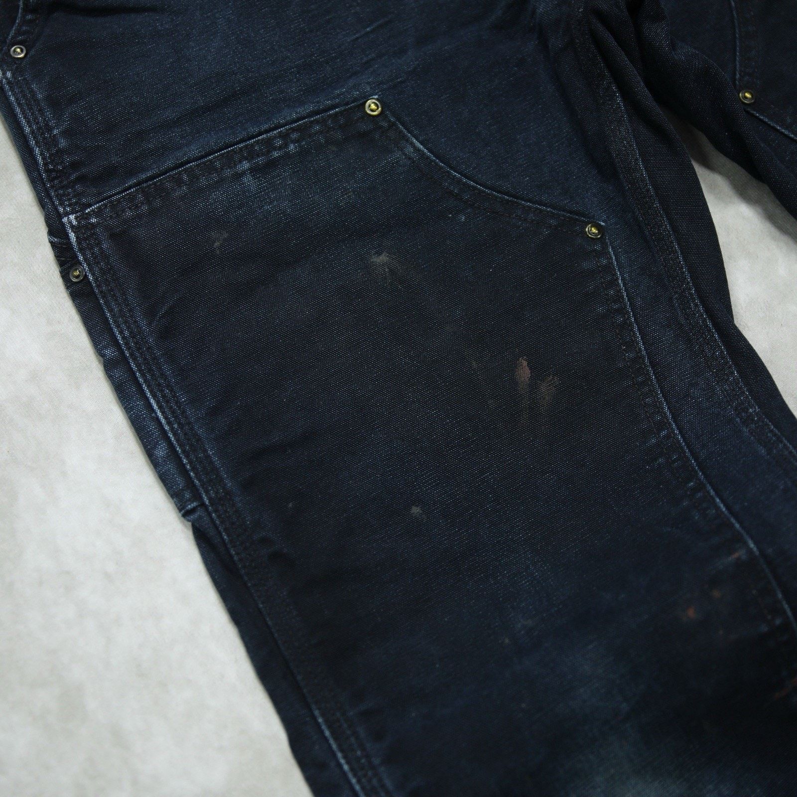 Balenciaga Carhartt x Chrysler Imported From Detroit Black Double Knee Size US 30 / EU 46 - 14 Thumbnail