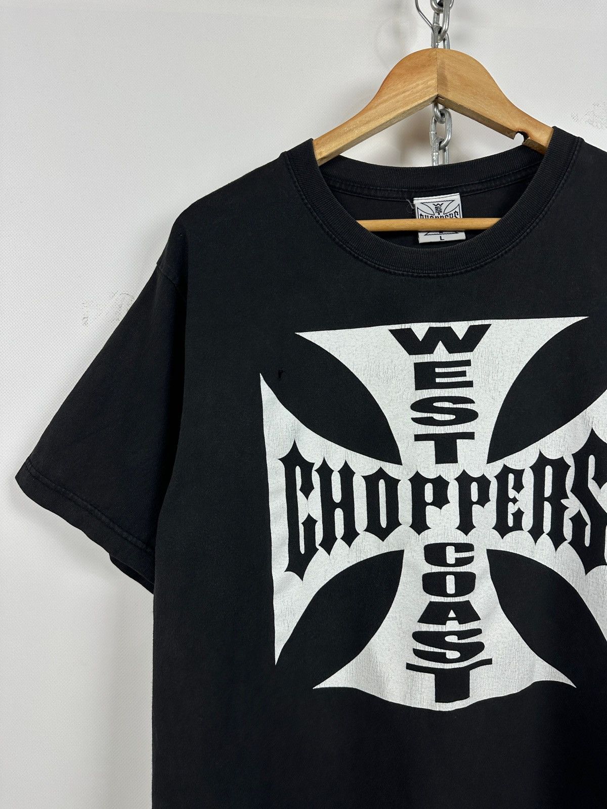 West Coast Choppers Vintage West Coast Choppers Black T-Shirt Paul Walker Size US L / EU 52-54 / 3 - 8 Thumbnail