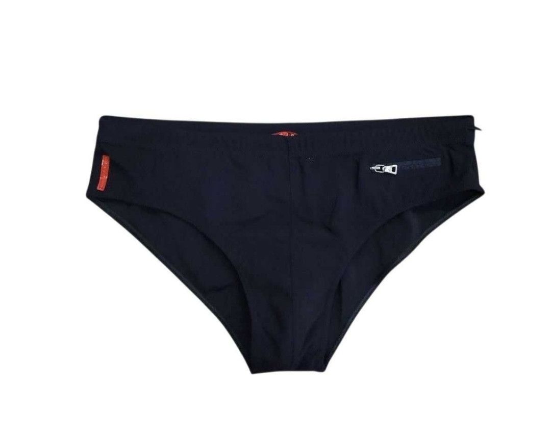 Prada Prada Swim Trunks Shorts Vintage Red Tab Size ONE SIZE - 1 Thumbnail