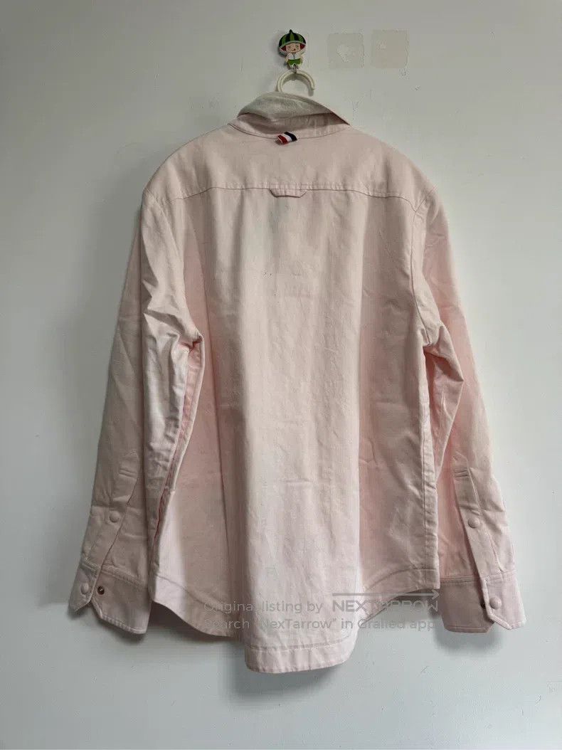 Thom Browne Thom Browne Pink Shirt Jacket Size US M / EU 48-50 / 2 - 2 Thumbnail