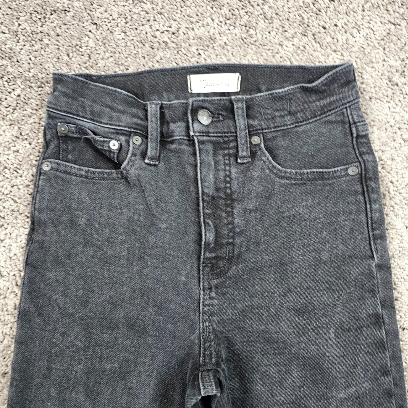 Madewell VINTAGE Madewell Jeans Women's Bootcut Denim High Rise Stretch 26 Black 24x27 Cali Demi Womens Size 26" / US 2 / IT 38 - 2 Thumbnail