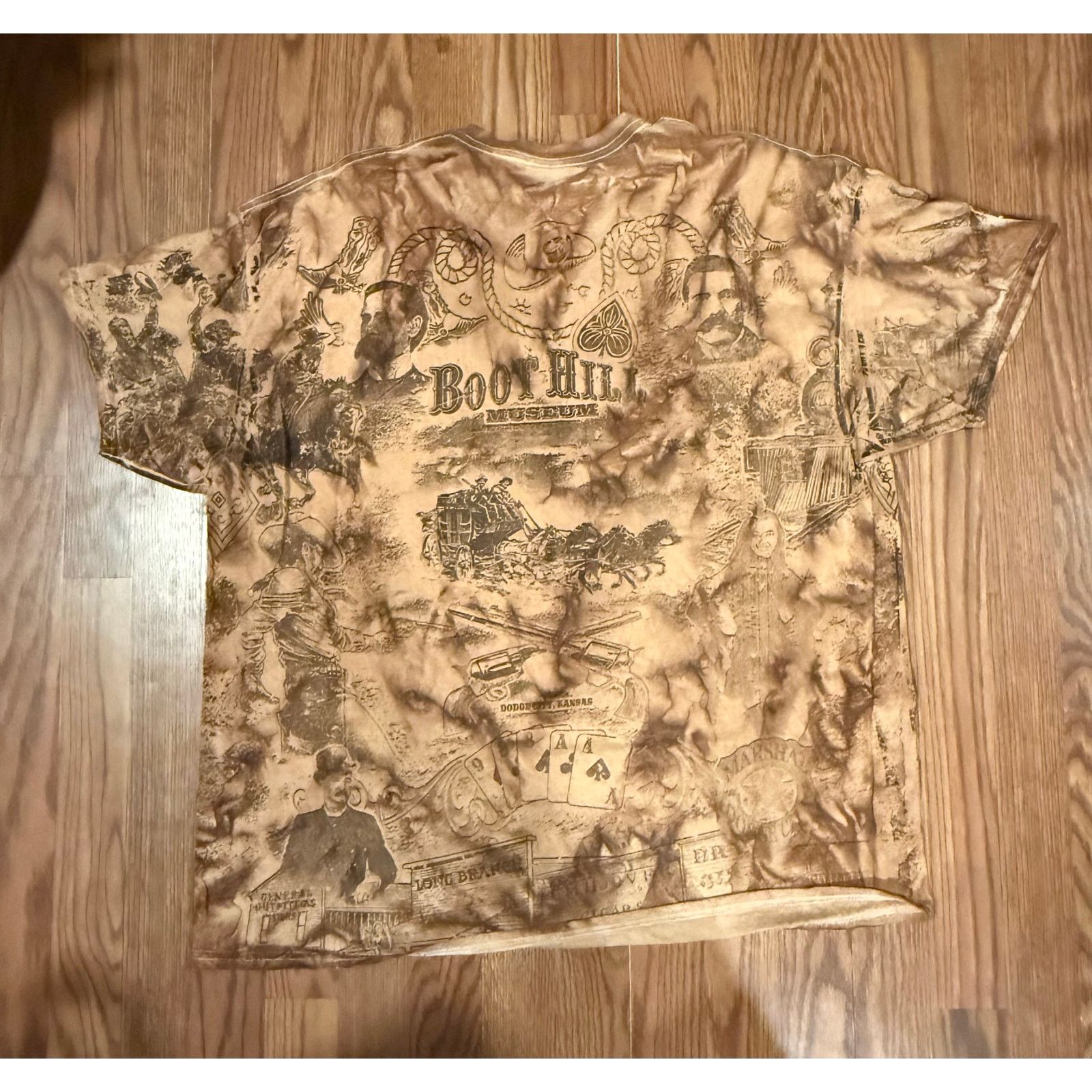 Gildan Boot Hill museum Kansas AOP Size US XXL / EU 58 / 5 - 3 Thumbnail