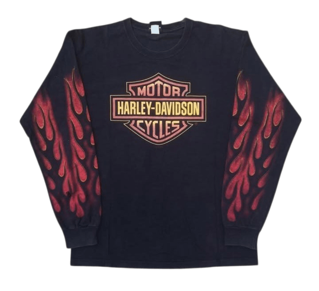 Harley Davidson Harley Davidson double red flame Size US L / EU 52-54 / 3 - 1 Thumbnail