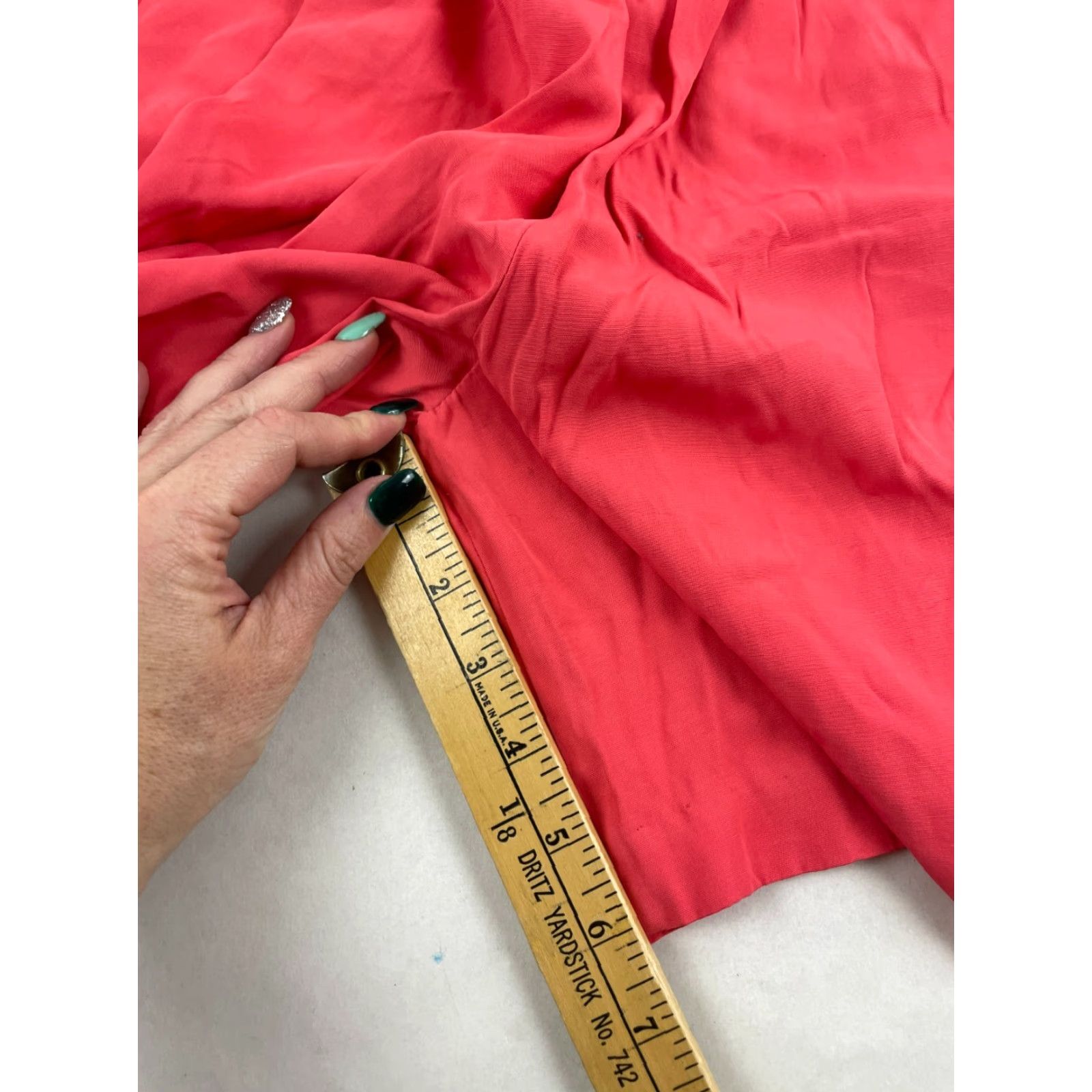 Vintage Capezio Shorts Women's Large Pink High Rise Waist Band Size 36" / US 14 / IT 50 - 5 Thumbnail