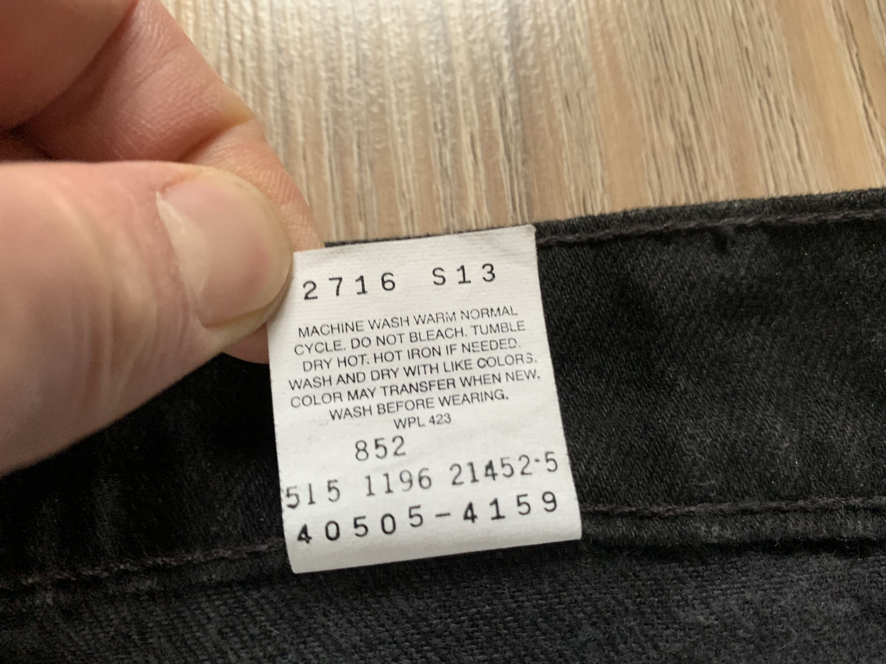Levi's × Levi's Vintage Clothing × Vintage Levi's 505 Regular Fit Vintage Black Jeans Size US 33 - 10 Thumbnail