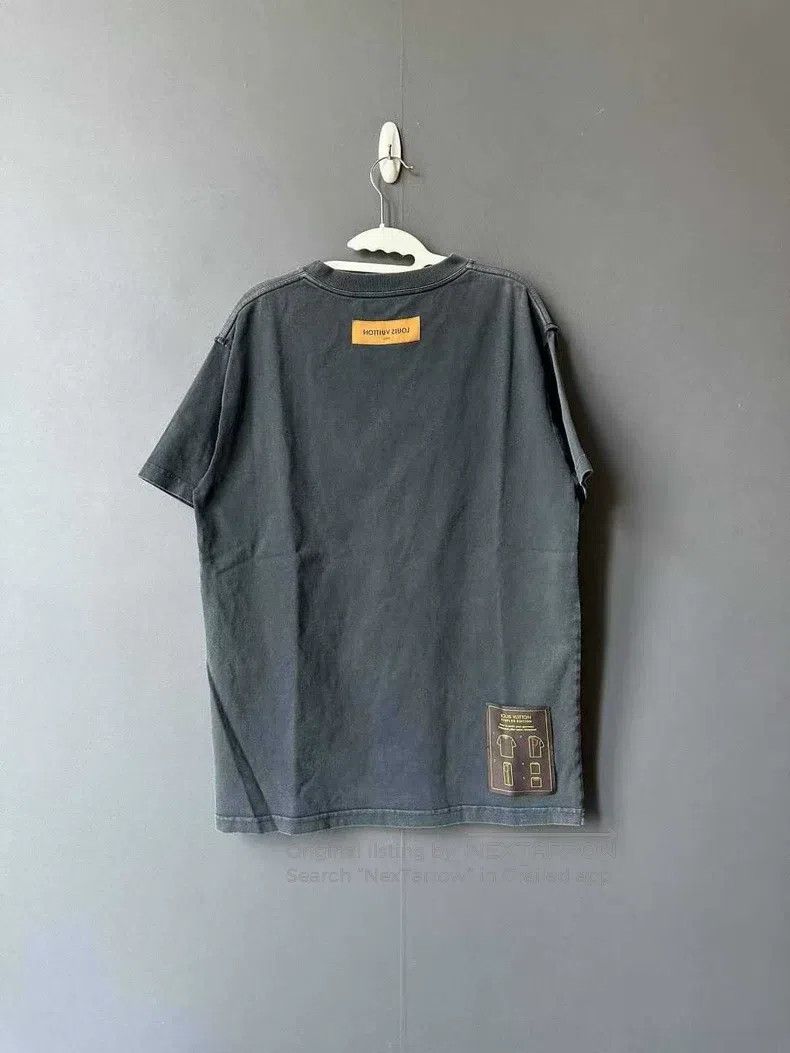 Louis Vuitton Louis Vuitton Washed Instruction Short Sleeve Size US M / EU 48-50 / 2 - 2 Thumbnail