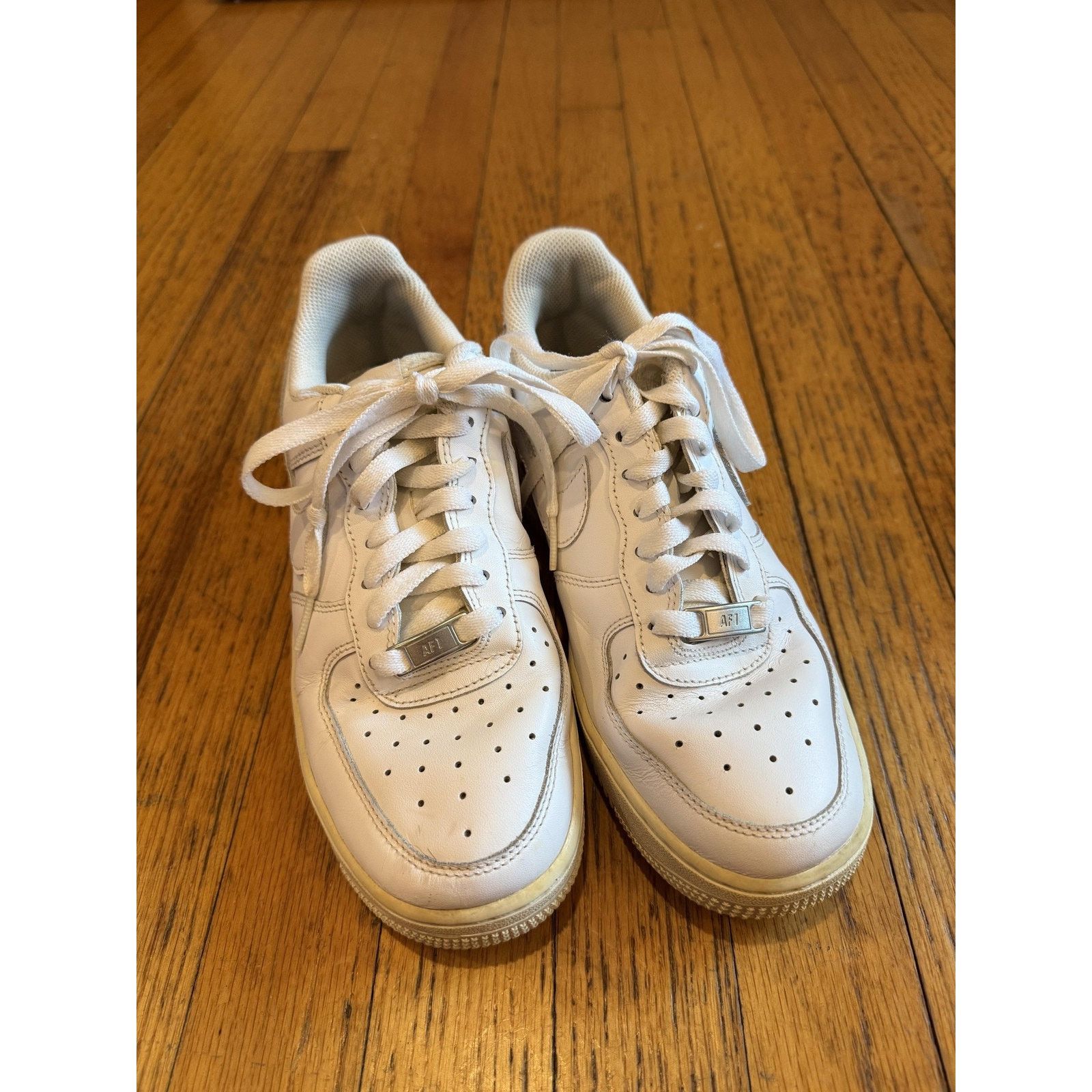 Nike Air Force 1 Shoes Size 8 Low Top Leather Sneakers