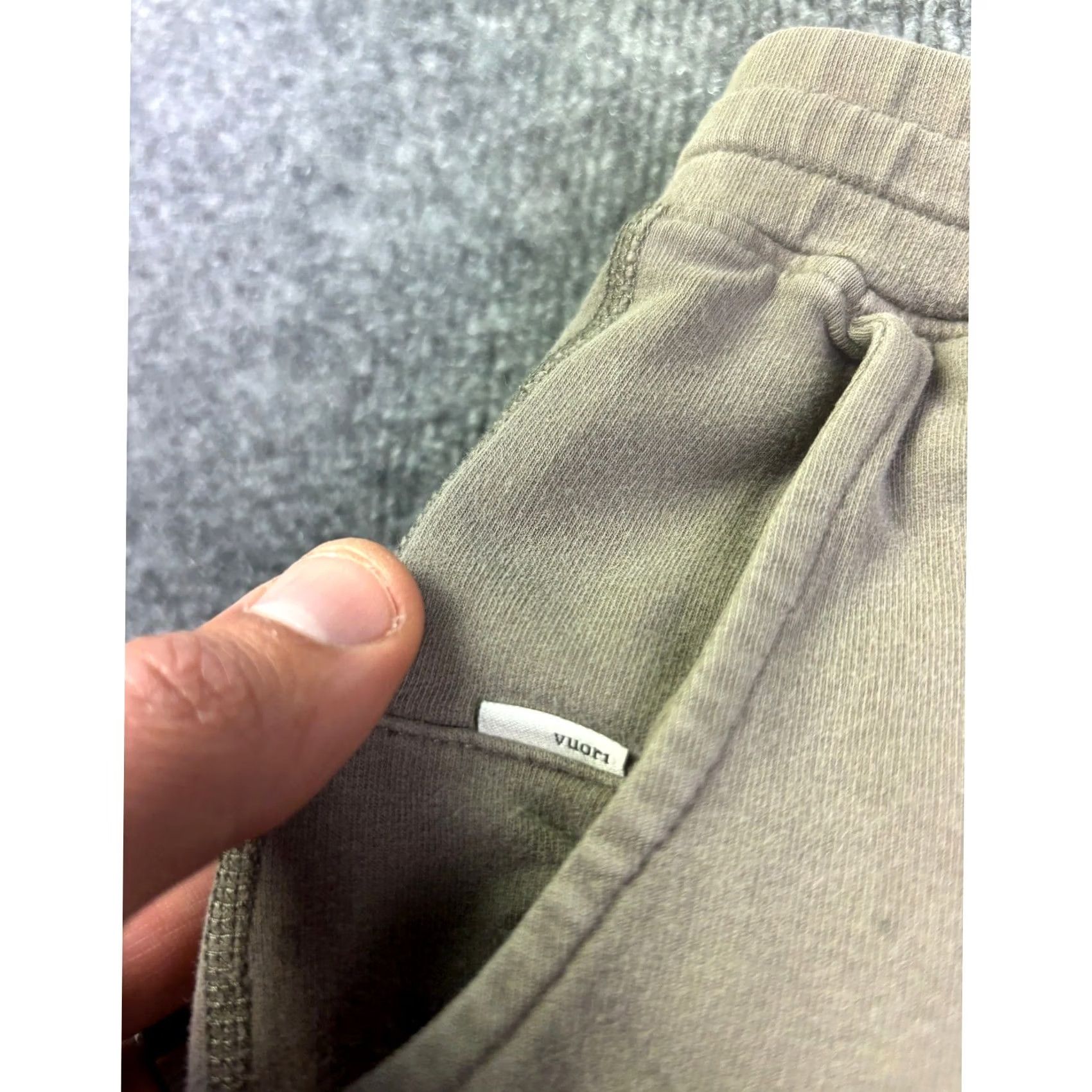 Vuori Vuori Joggers Womens XS Green Cotton Blend Drawstring Elastic Waist Sweatpants Size 28" / US 6 / IT 42 - 3 Thumbnail
