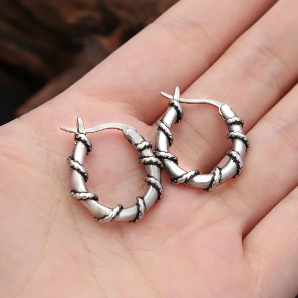 Japanese Brand × Vintage Circle Earrings Size ONE SIZE - 6 Thumbnail