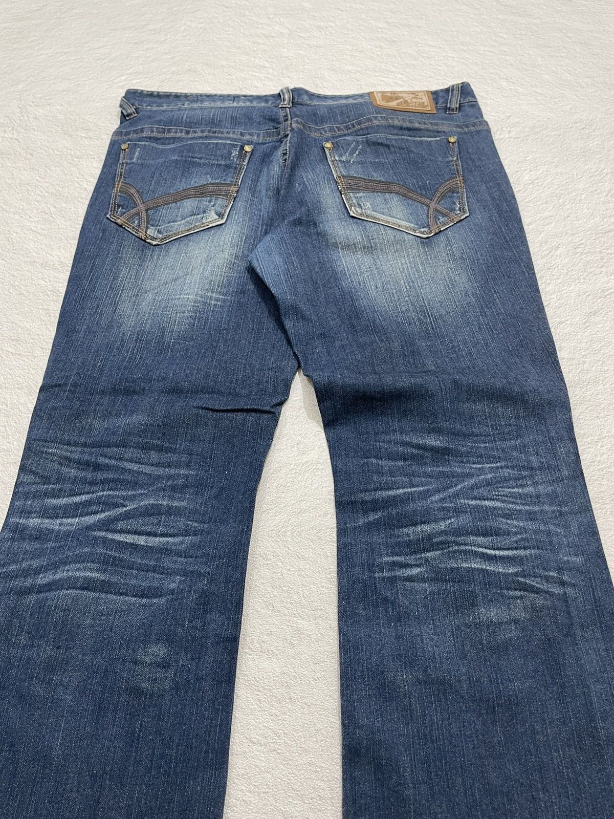 If Six Was Nine 2000s OPT Washed Denim y2k Size US 36 / EU 52 - 9 Thumbnail