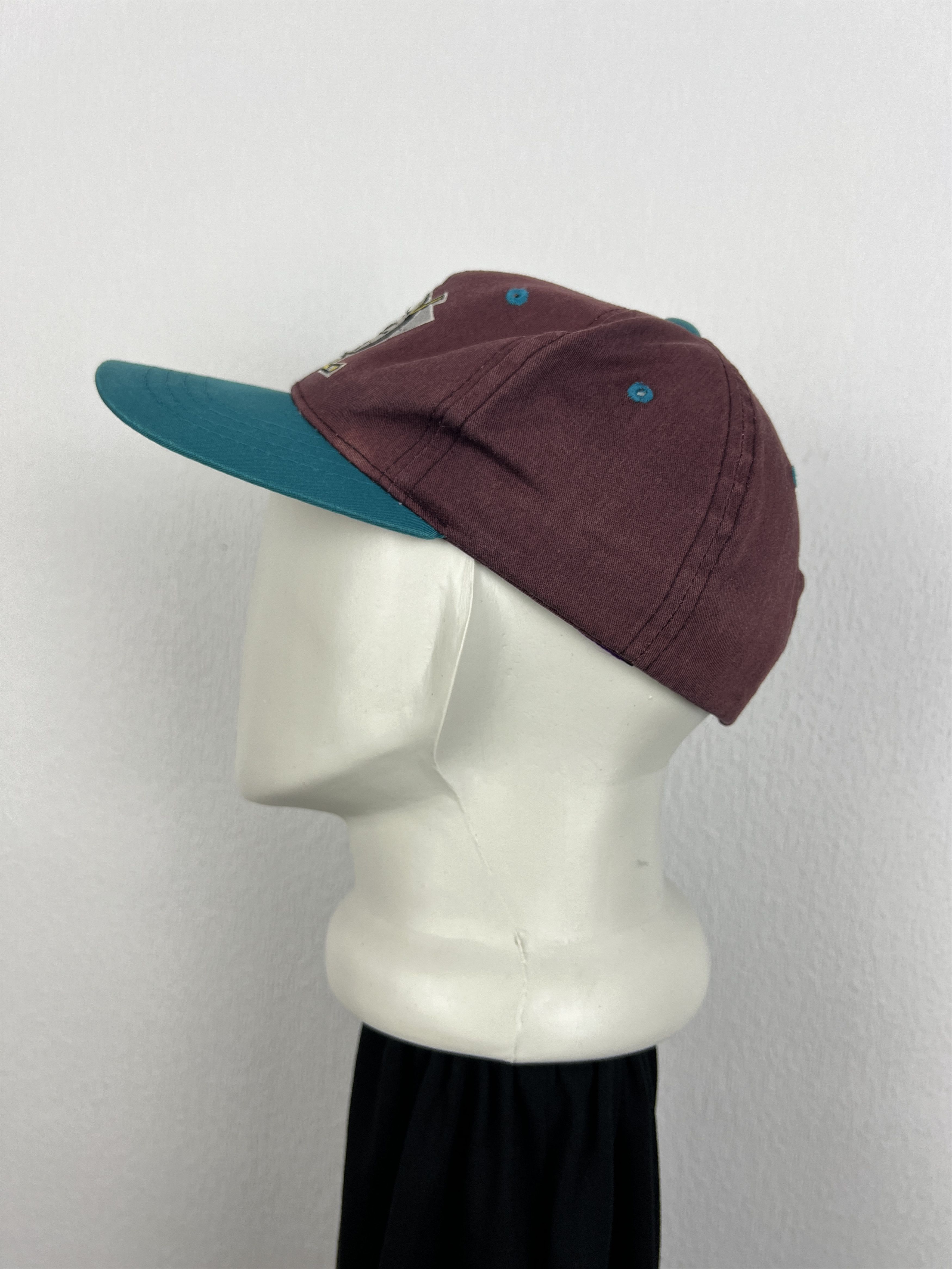 Starter Starter Anaheim Mighty Ducks NHL Snapback Hat Cap Size Small Size ONE SIZE - 4 Thumbnail