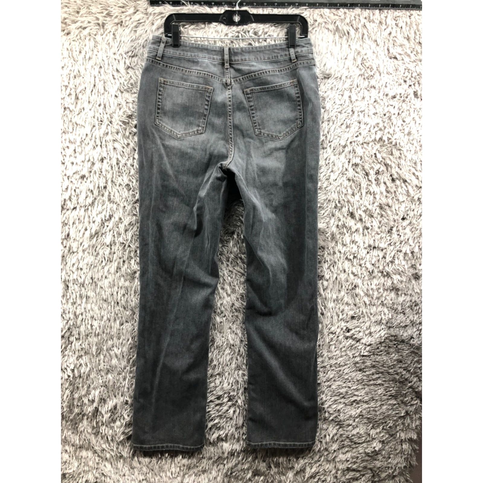 Coldwater Creek Coldwater Creek Jeans Size 10 Long Womens Regular Straight 30 in Gray Medium Denim 5-Pocket Size 32" / US 10 / IT 46 - 5 Thumbnail