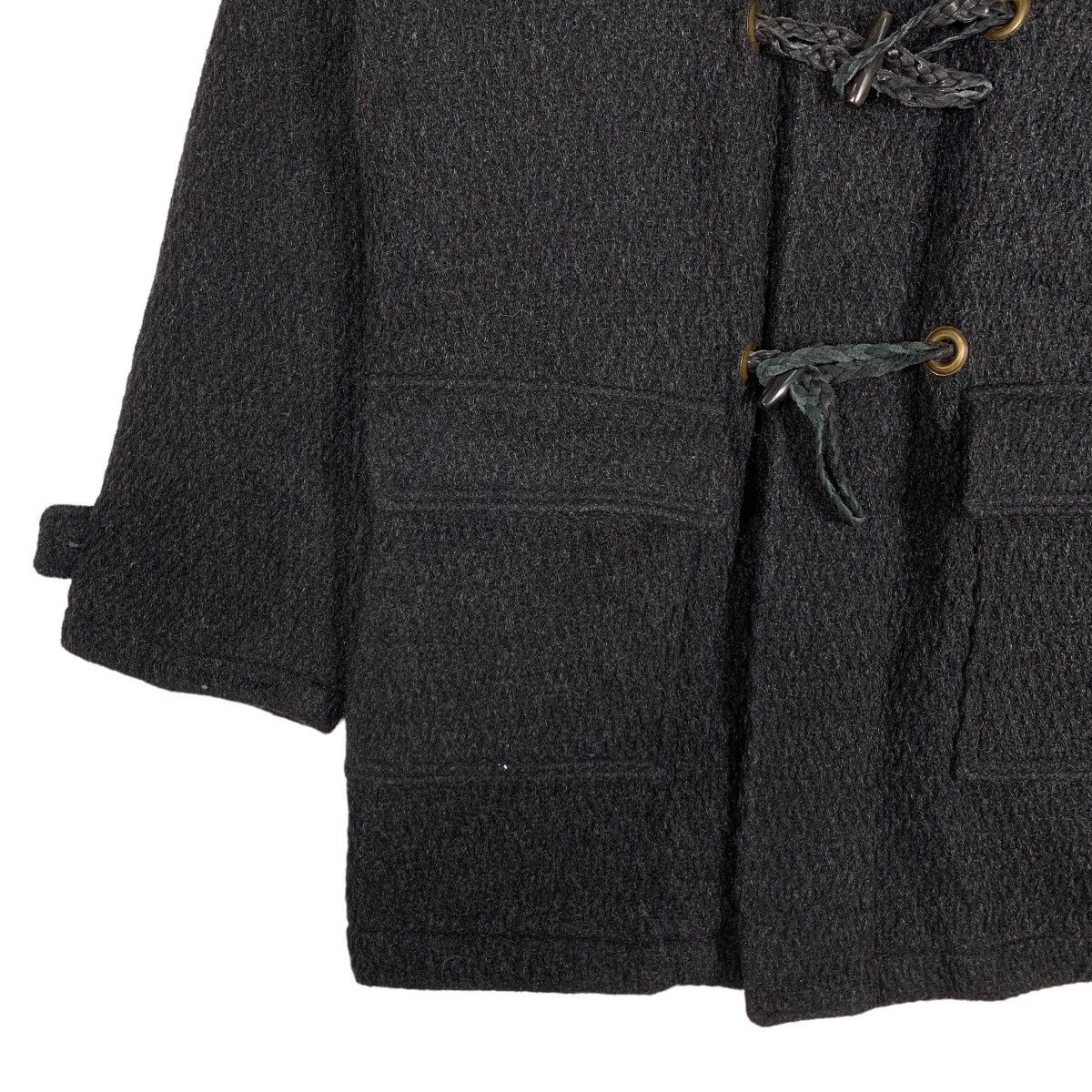 Japanese Brand LES VIS a BOIS Hooded Duffle Coat Wool Overcoat #0378-C17 Size US M / EU 48-50 / 2 - 3 Thumbnail