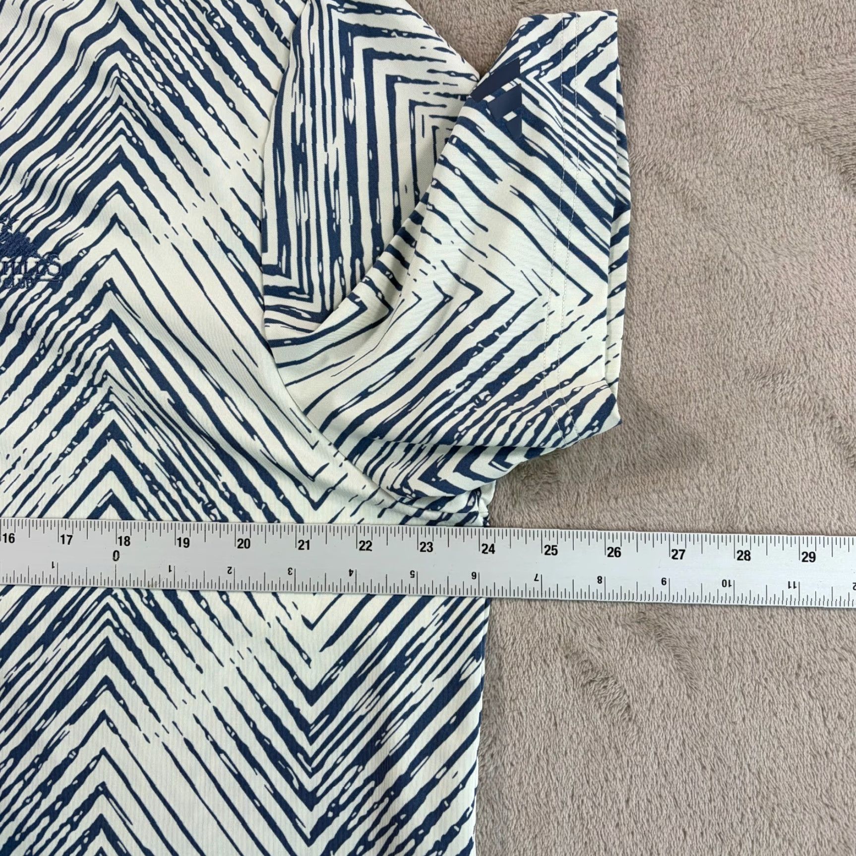 Adidas Adidas x Blue Hill Golf Club Ultimate 365 All Over Print Polo Shirt XL Short Sleeve Blue Polo Shirt Mens Regular Size US XL / EU 56 / 4 - 5 Thumbnail