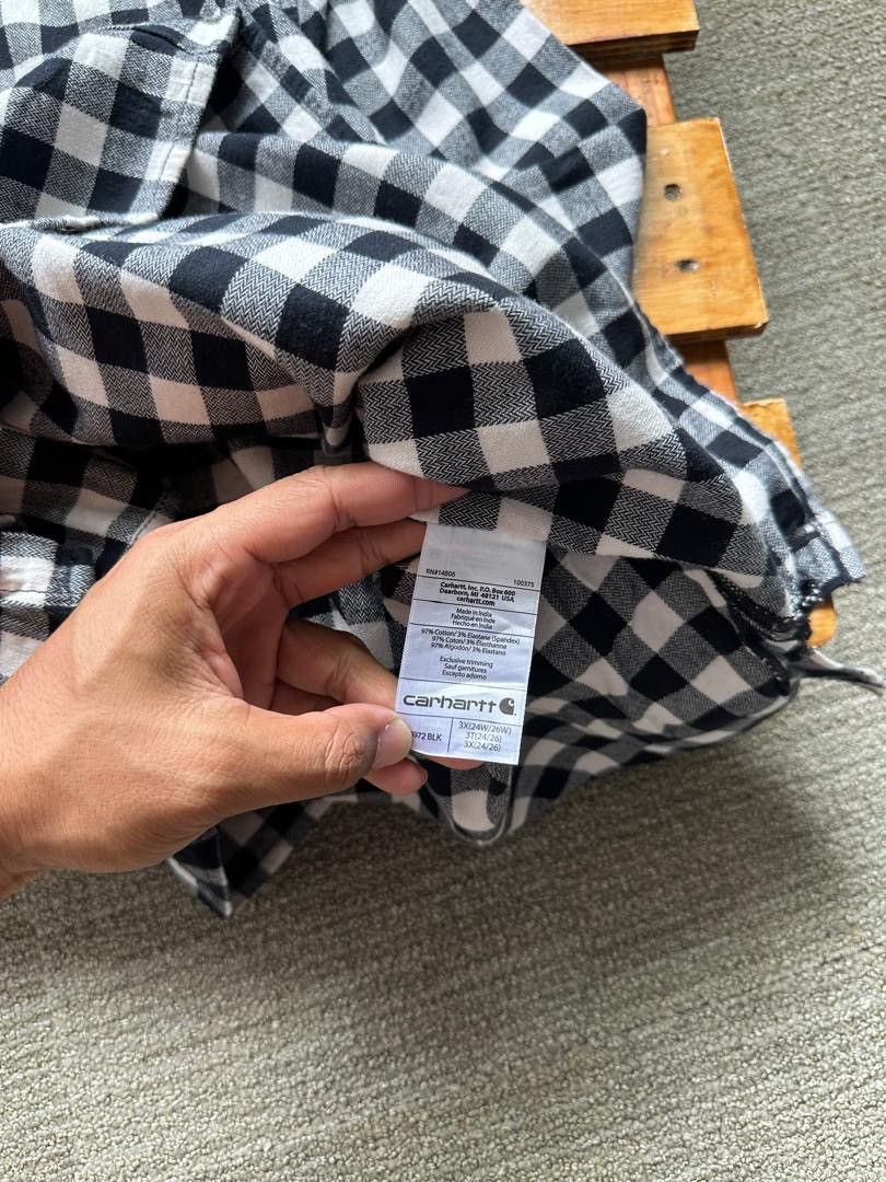 Carhartt Wip CARHARTT WIP FLANNEL SHIRT Size US XXL / EU 58 / 5 - 6 Thumbnail