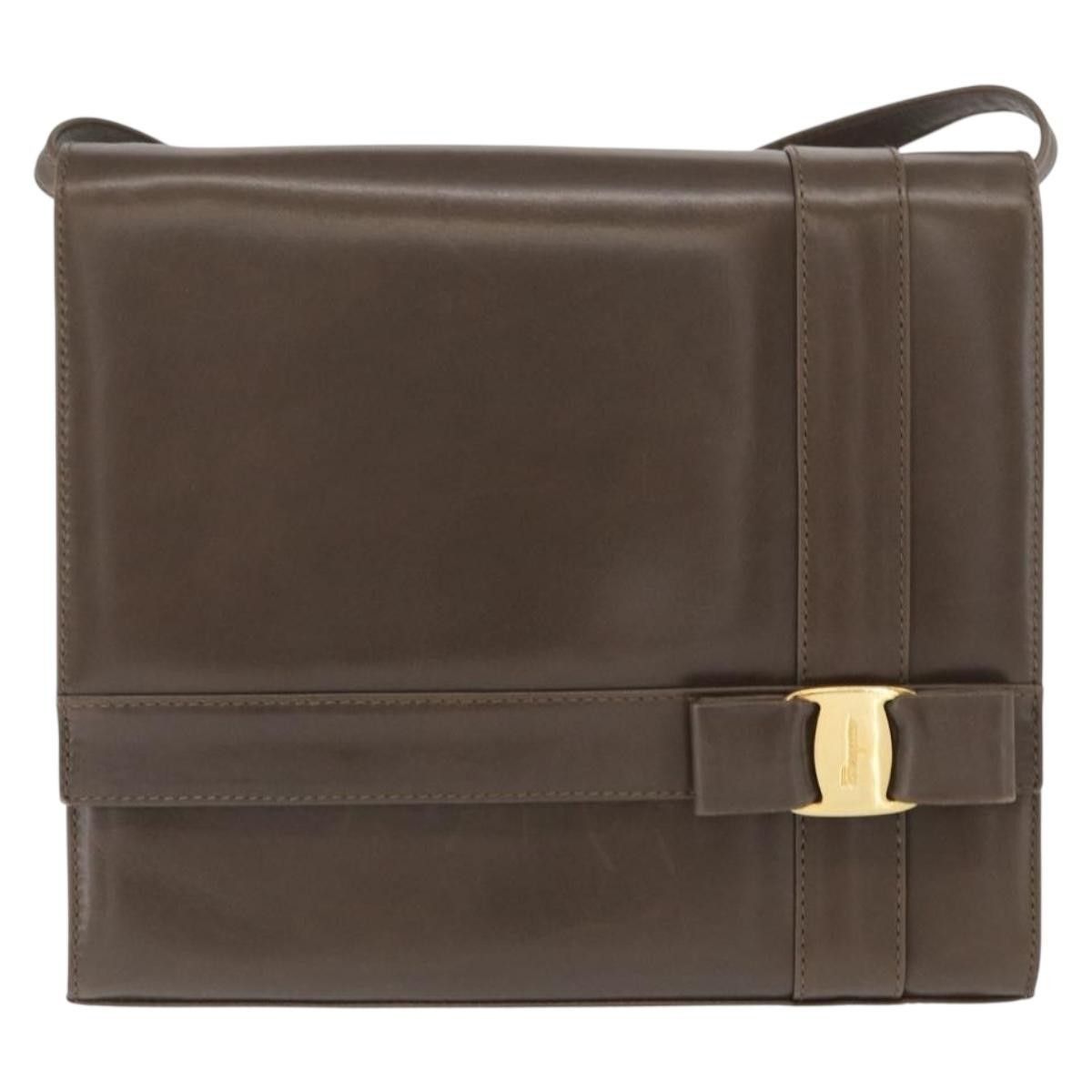 Salvatore Ferragamo Salvatore Ferragamo Vara Leather Size ONE SIZE - 1 Thumbnail