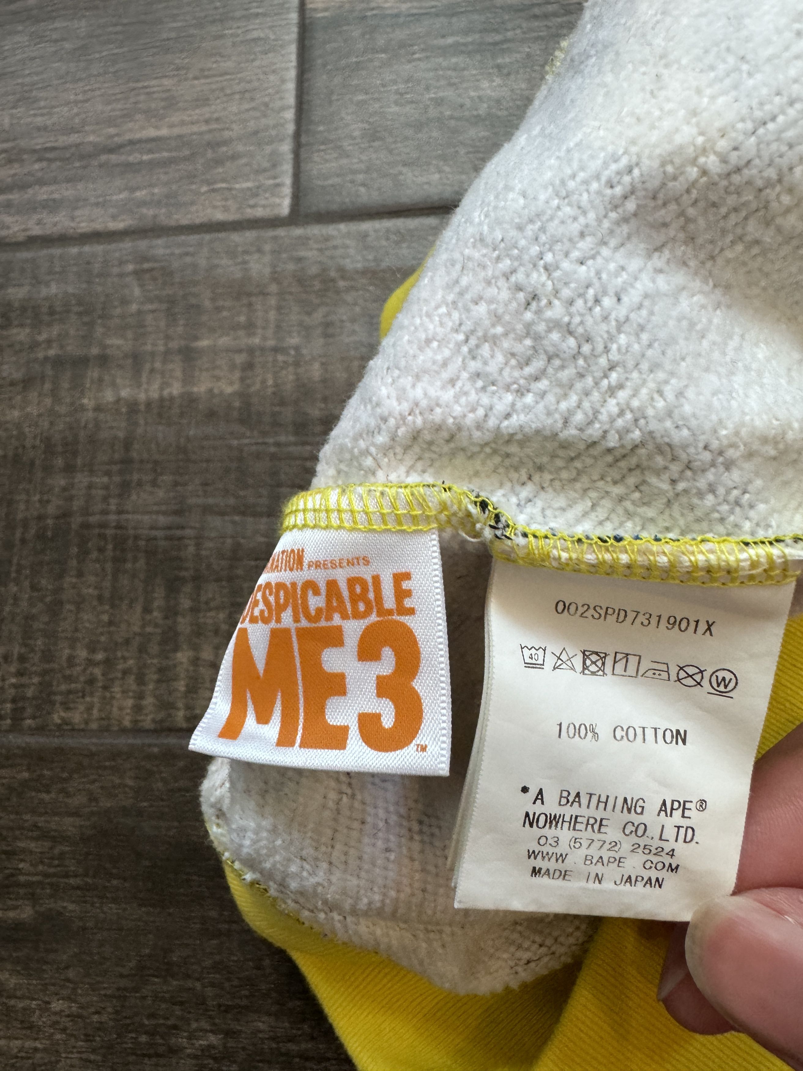 Bape Bape Minions Baby Milo Shorts Size US 32 / EU 48 - 6 Thumbnail