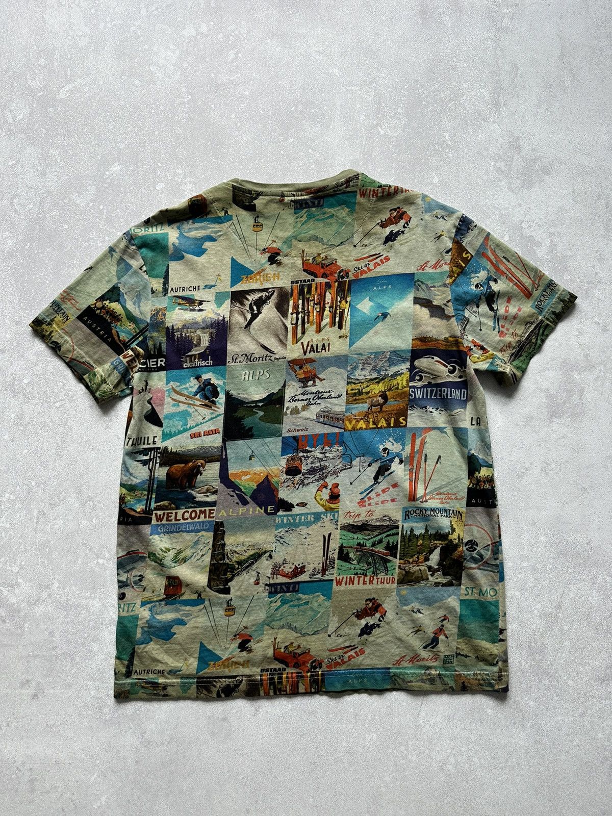 Desigual desigual t-shirt men medium crazy multicolor Size US M / EU 48-50 / 2 - 12 Thumbnail