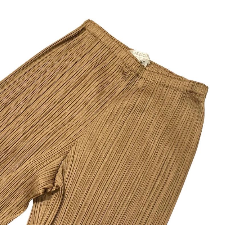 Issey Miyake issey miyake size:1 Retro golden pleated pants Size 42" / US 20 - 3 Thumbnail