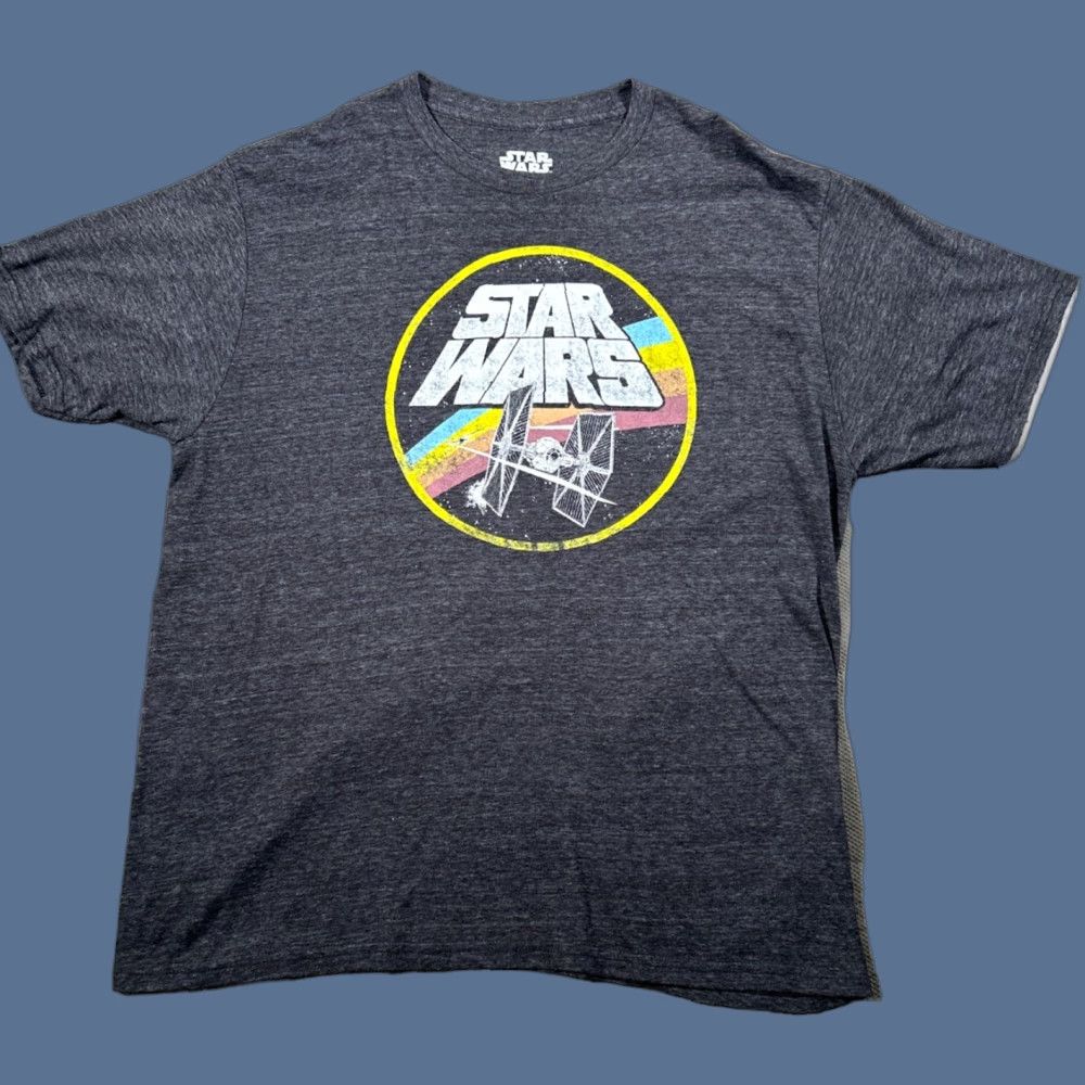 Star Wars Star Wars T-Shirt Gray XL Mens Size US XL / EU 56 / 4 - 1 Thumbnail