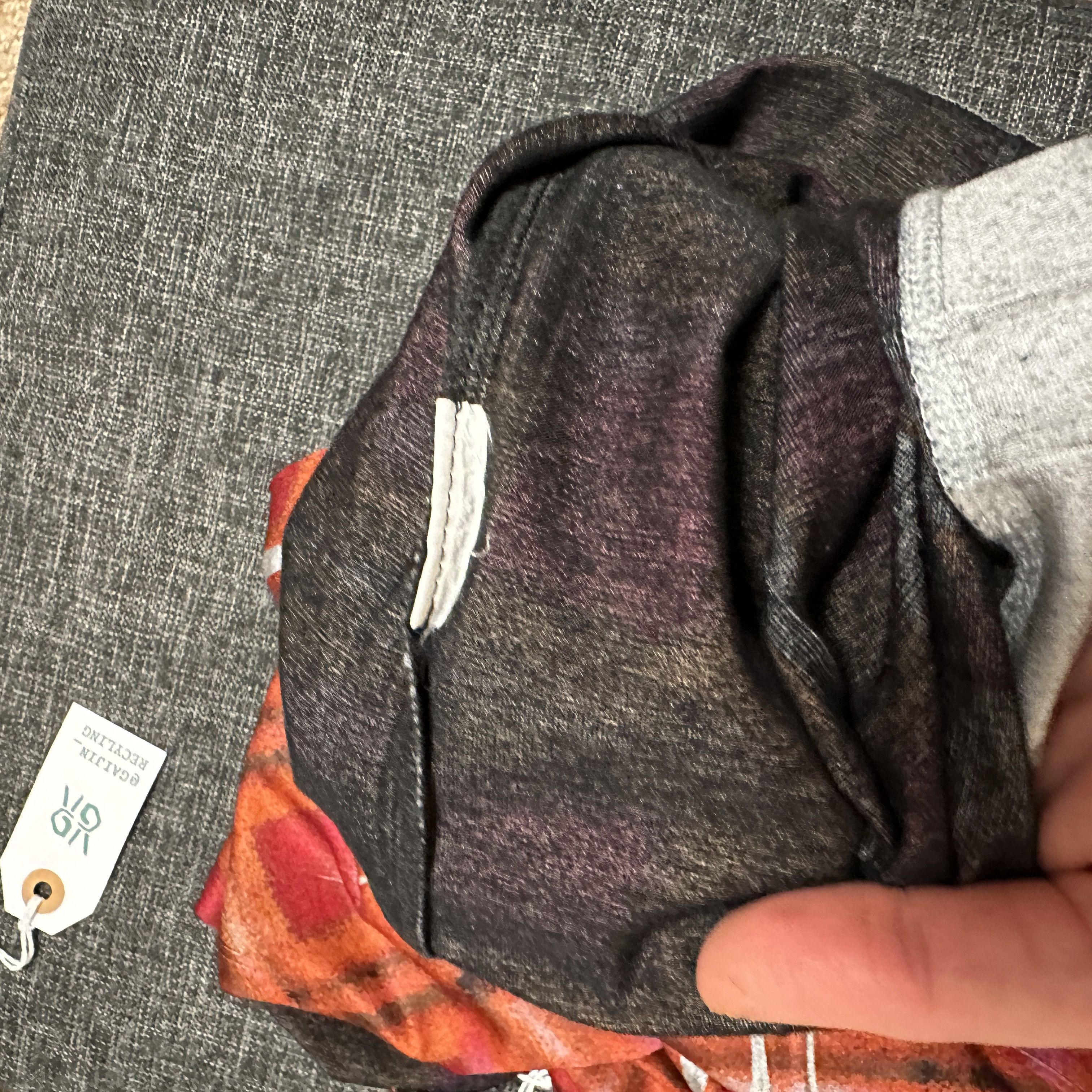Issey Miyake 00s Blurred Plaid " Misprinted" / Wrinkle T-Shirt Size US M / EU 48-50 / 2 - 7 Thumbnail