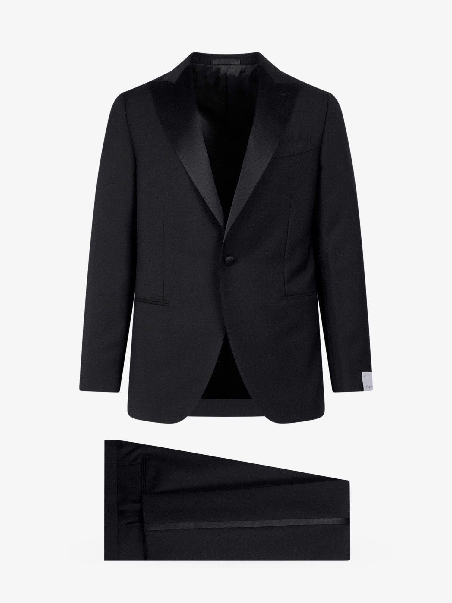 image of Caruso Tuxedo Man Black Suits, Men's (Size XL)