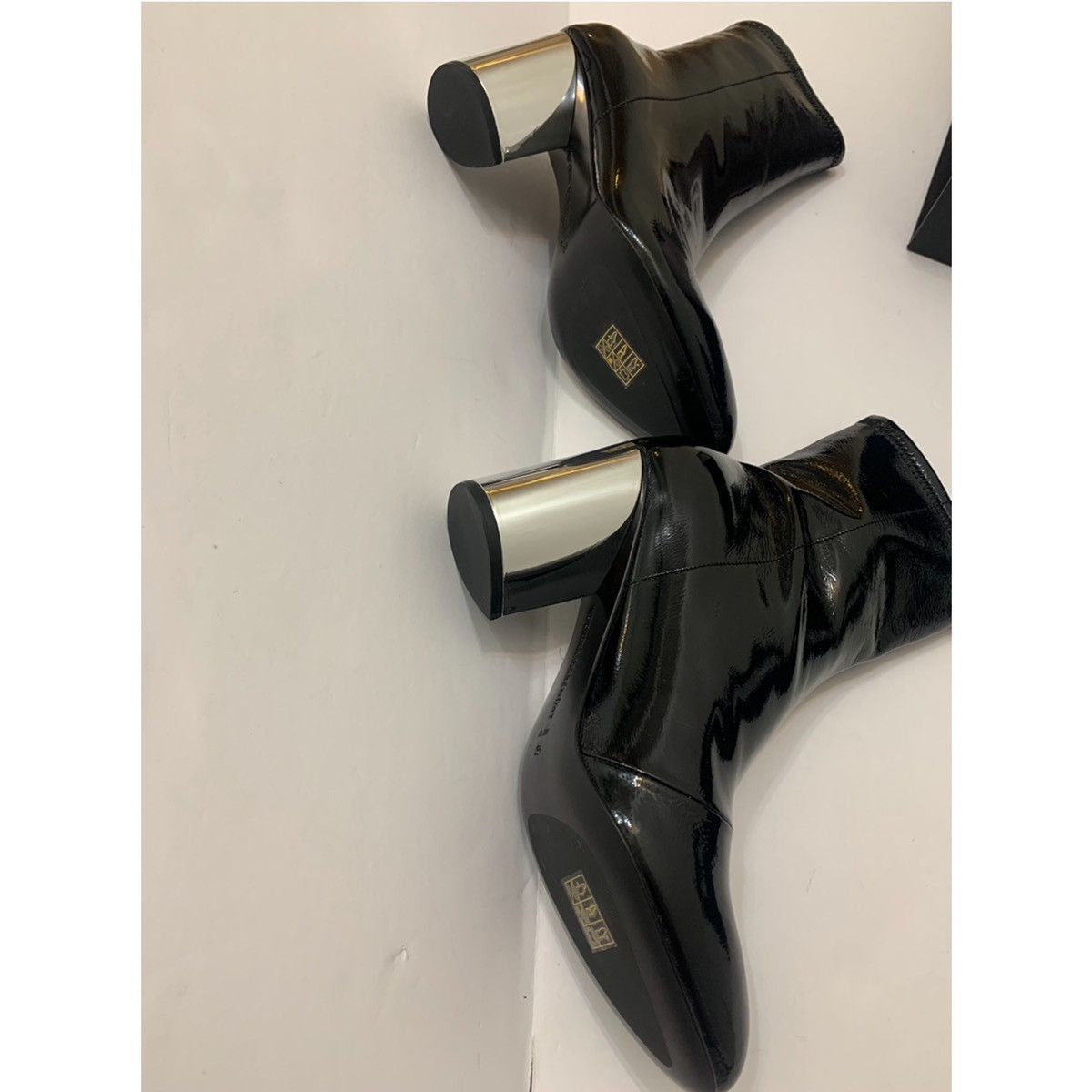 Opening Ceremony OPENING CEREMONY DYLAN PATENT LEATHER BOOTS Size US 8 / IT 38 - 11 Thumbnail