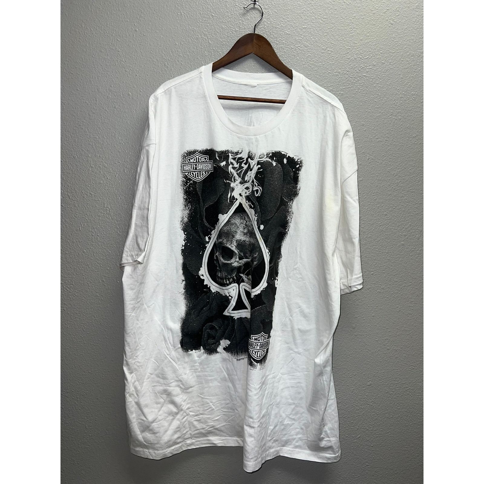 Harley Davidson Harley Davidson Skull Shirt 3XL Pocono Mountain Motorcycle 3 Size US XXL / EU 58 / 5 - 1 Thumbnail