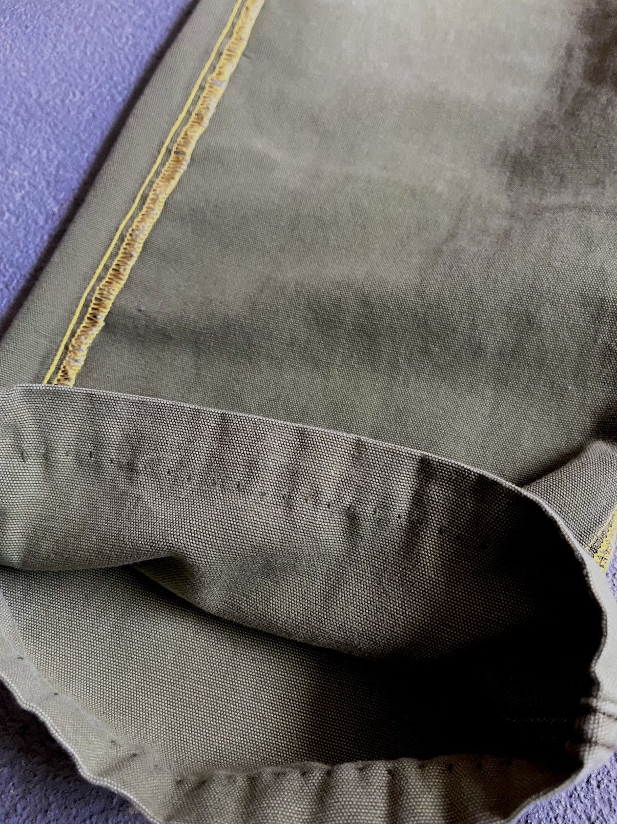 Quiksilver RARE 90s single stitch quick sliver 34x29 pants Size US 34 / EU 50 - 8 Thumbnail