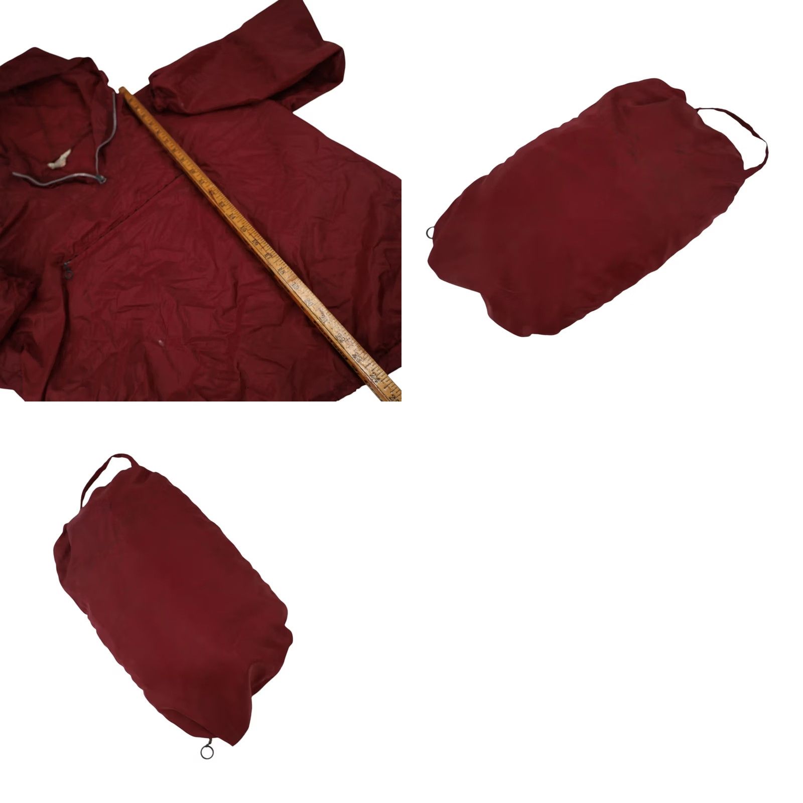 Vintage VINTAGE Campus Windbreaker Jacket Red Mens Large Size US L / EU 52-54 / 3 - 8 Thumbnail