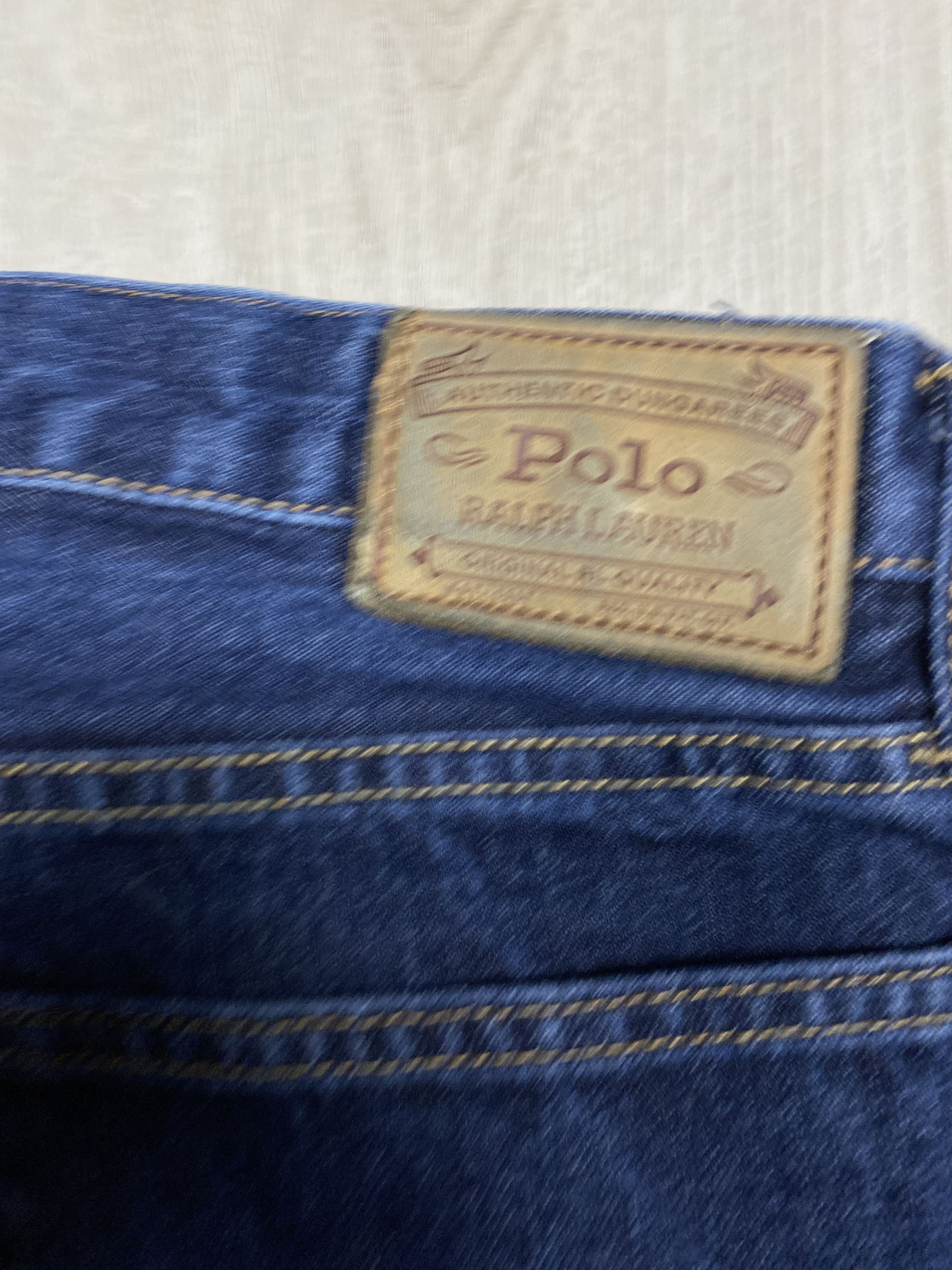 Polo Ralph Lauren Polo Ralph Lauren Vintage Mens Denim Pants Jeans Size US 36 / EU 52 - 10 Thumbnail