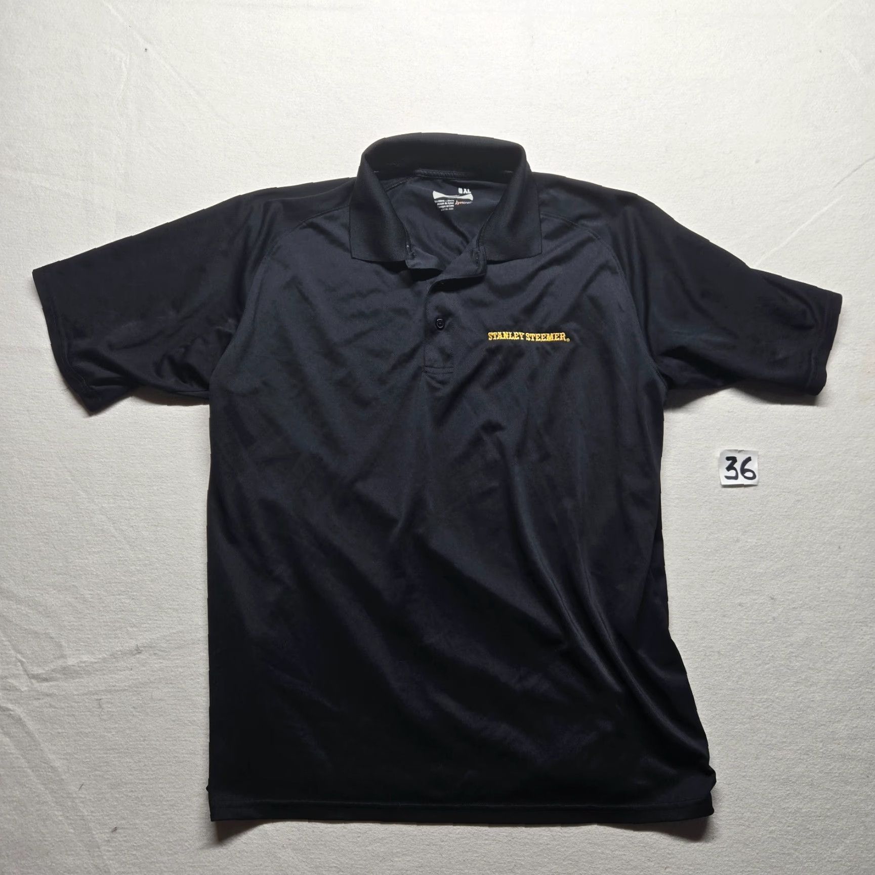 Vintage Sport-Tek Polo Shirt Mens 2XL Black Size US XXL / EU 58 / 5 - 2 Thumbnail