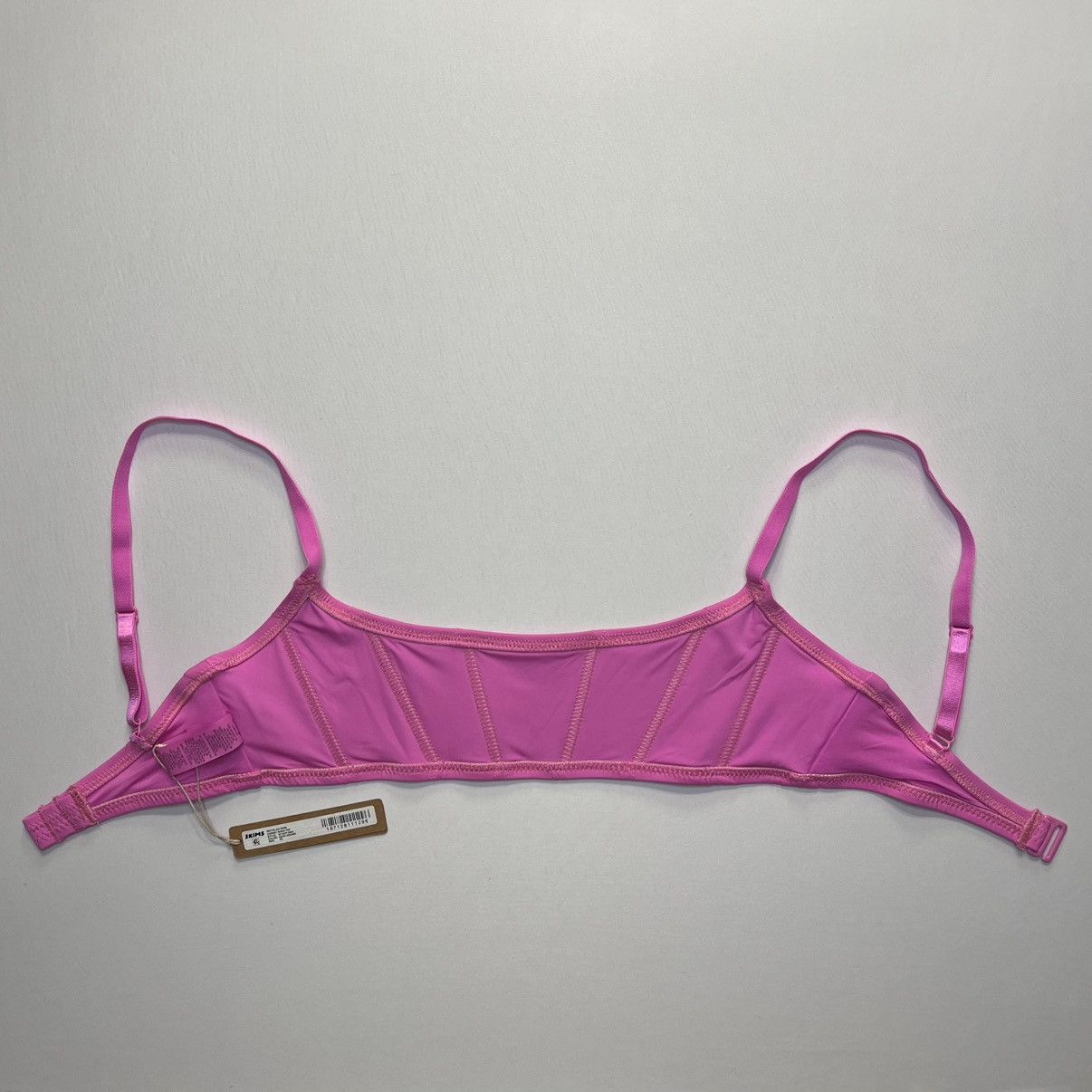 SKIMS SKIMS Signature Swim Corset Bikini Top Neon Orchid NWT XS Size XS / US 0-2 / IT 36-38 - 10 Thumbnail