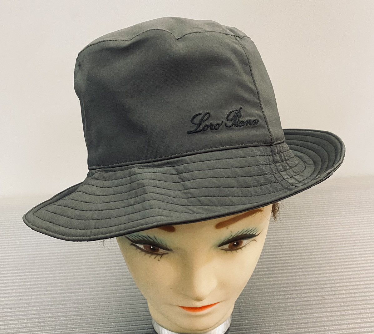 Loro Piana Loro Piana 🇮🇹 Lichen green stormsystem bucket hat unisex NEW Size ONE SIZE - 6 Thumbnail