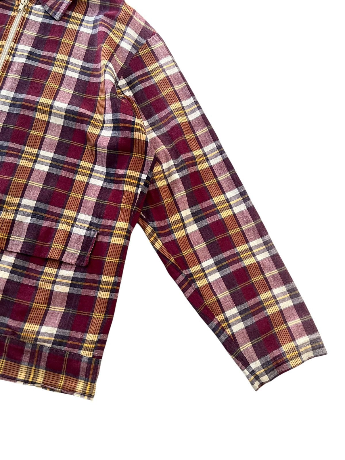 Nepenthes Vintage Todd Killian Nepenthes Tartan Light Zipper Jacket Size US L / EU 52-54 / 3 - 4 Thumbnail
