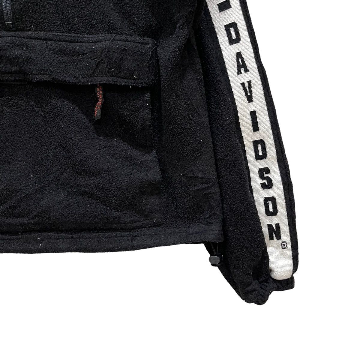 Harley Davidson × Vintage Vintage Harley Davidson Made in Usa Half Zipper Jacket Size US S / EU 44-46 / 1 - 5 Thumbnail