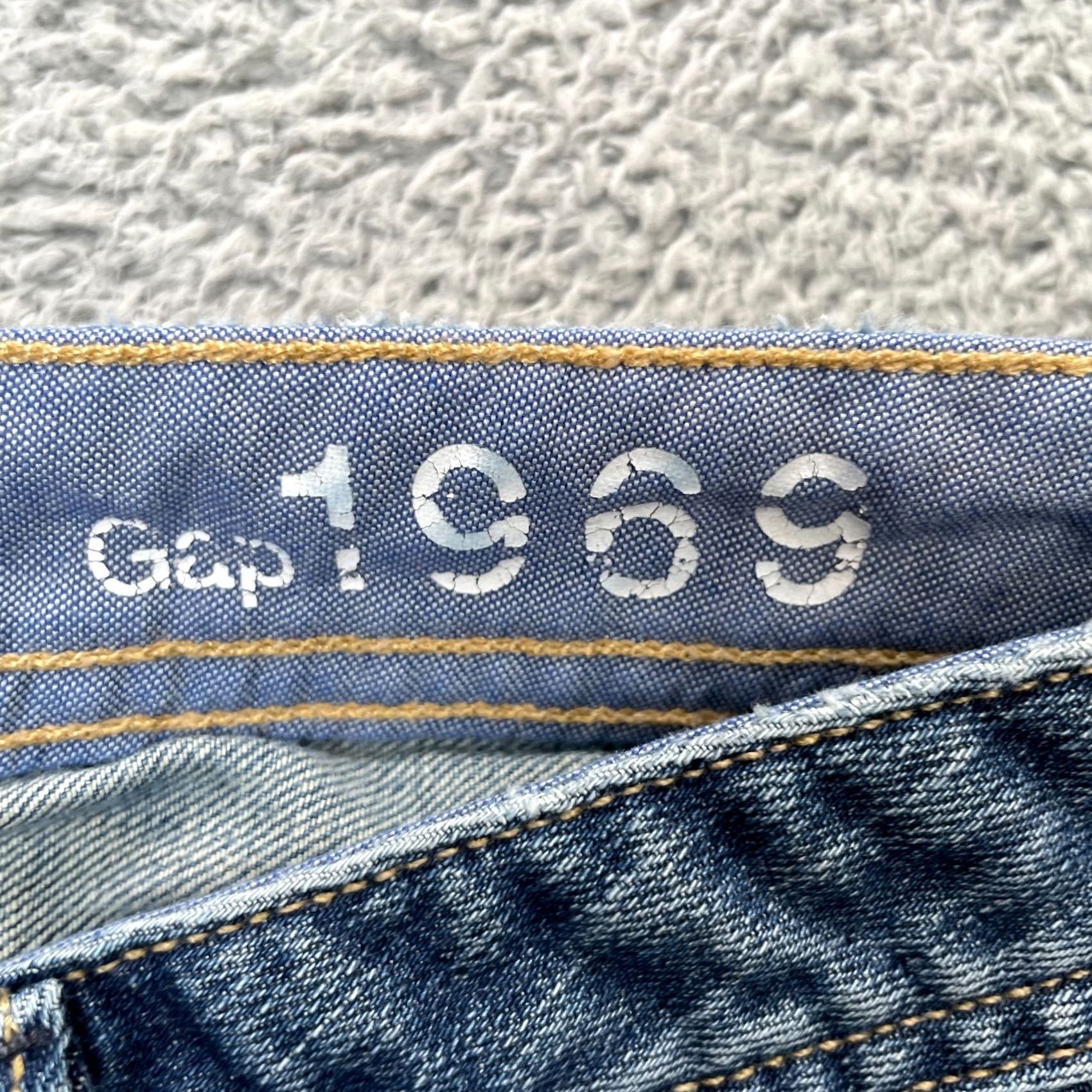 Gap VINTAGE Gap Jeans Womens Regular Blue 27 31in Inseam 5-Pocket Denim Cotton Spandex Straight City Preppy Womens Size 24" / US 00 / IT 34 - 5 Thumbnail