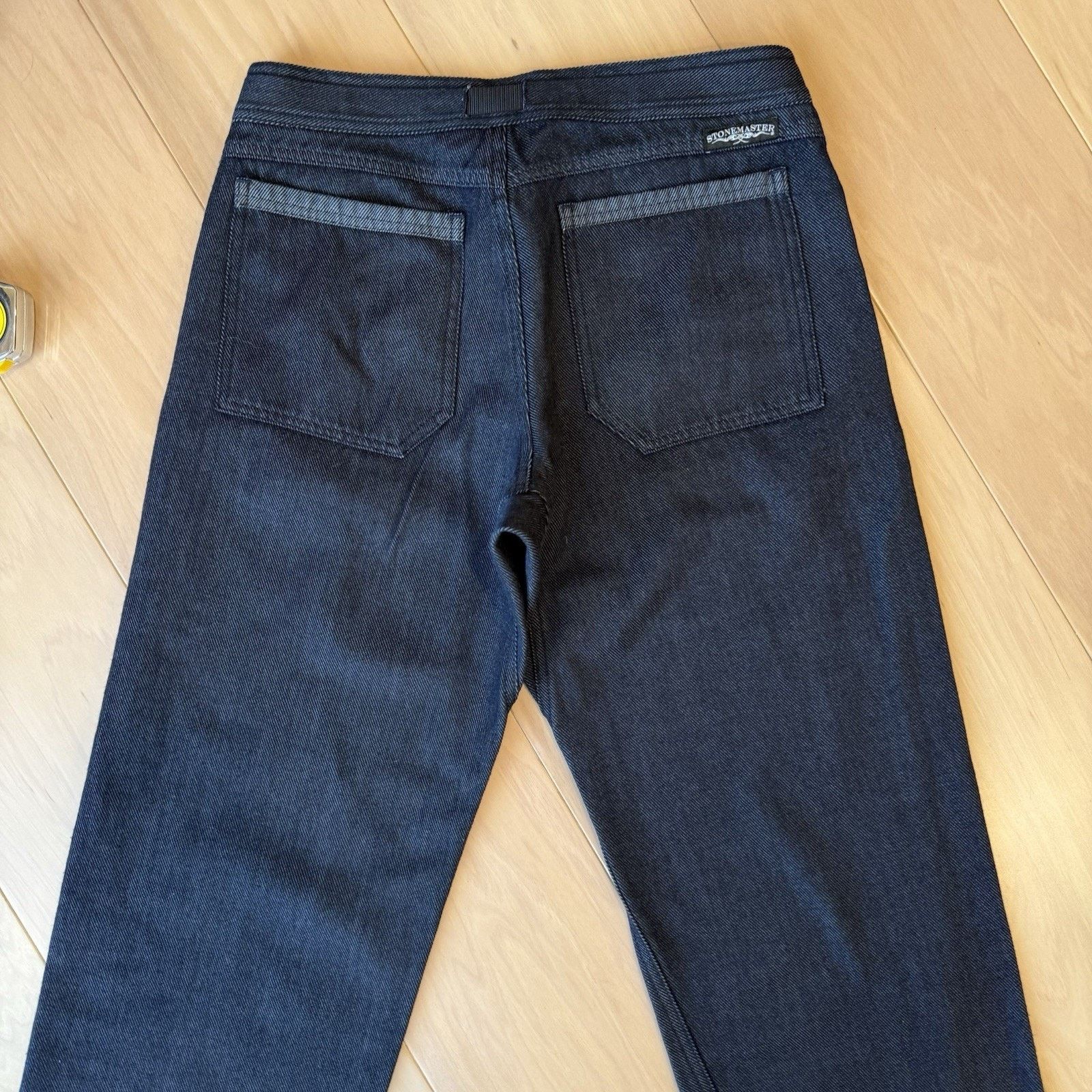 Other Stone Master Pants 30 Blue Dark Wash Belted Utility Size US 30 / EU 46 - 7 Thumbnail